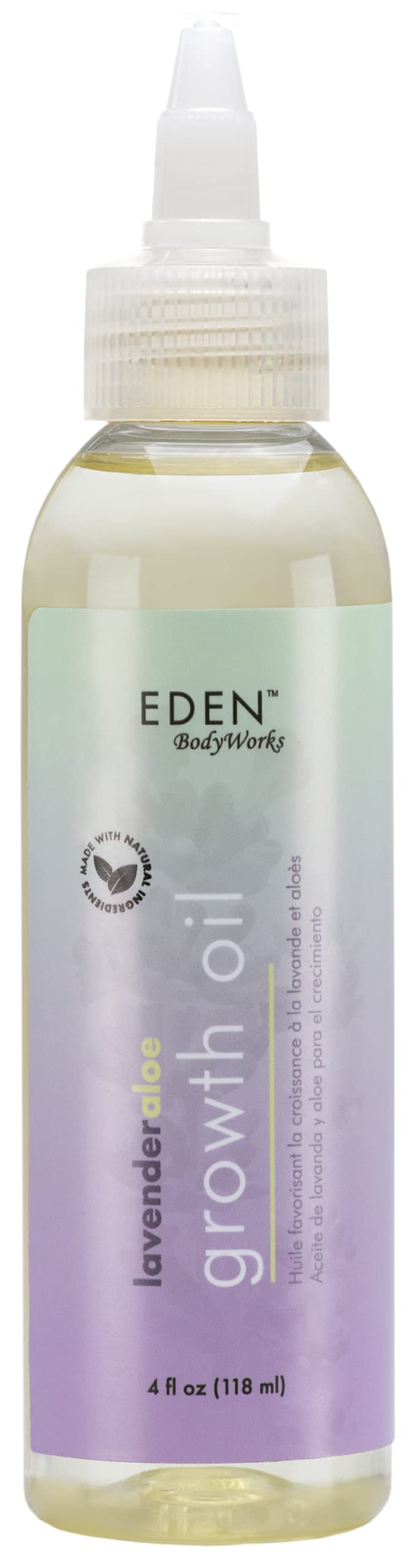 Eden Bodyworks Lavender Aloe Hair Growth Oil Vegan Scalp Treatment To Reduce