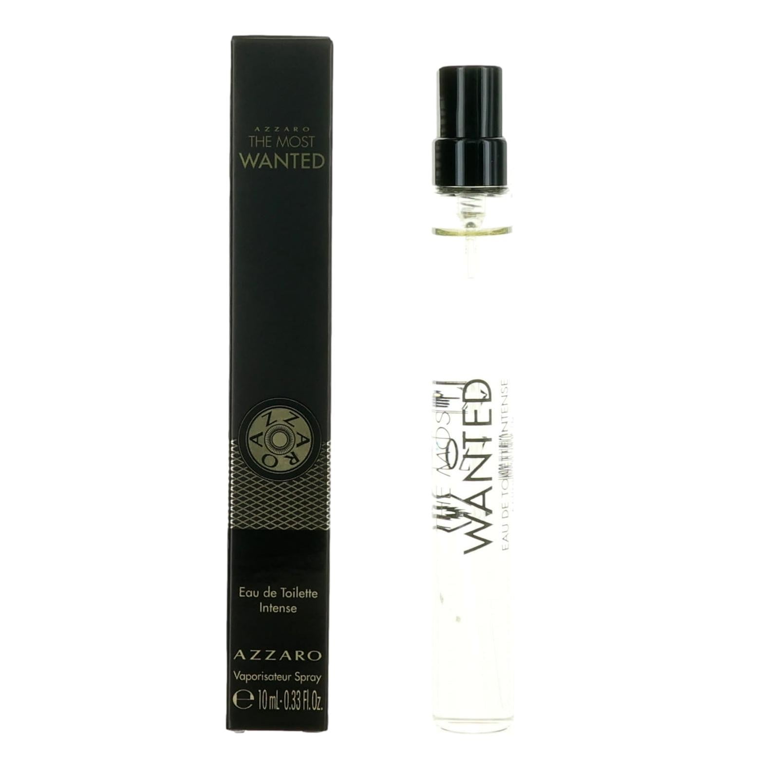 Azzaro the Most Wanted M Intense Travel Spr EDT 0.33 oz