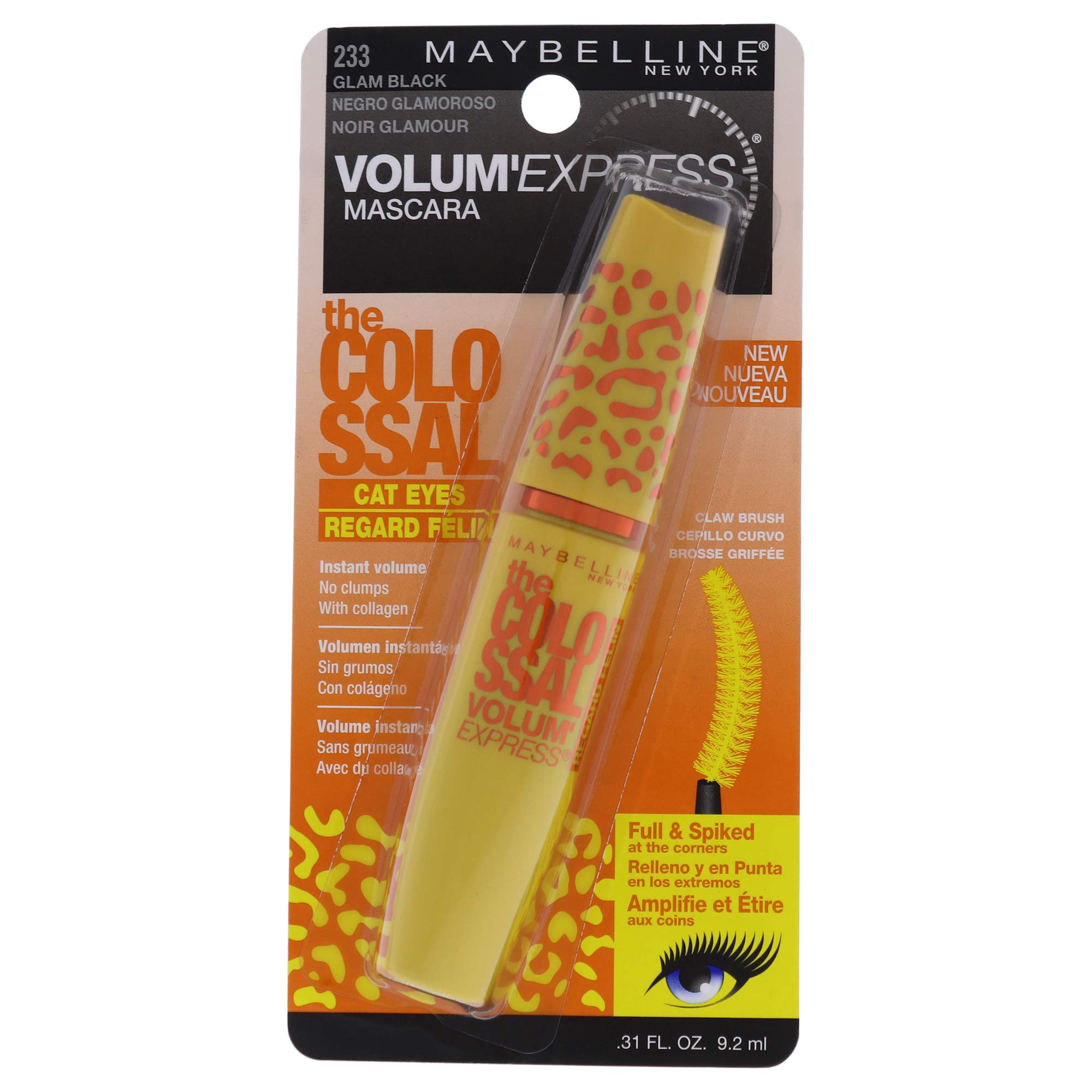 (6-pack) Maybelline Volume Express The Colossal #233