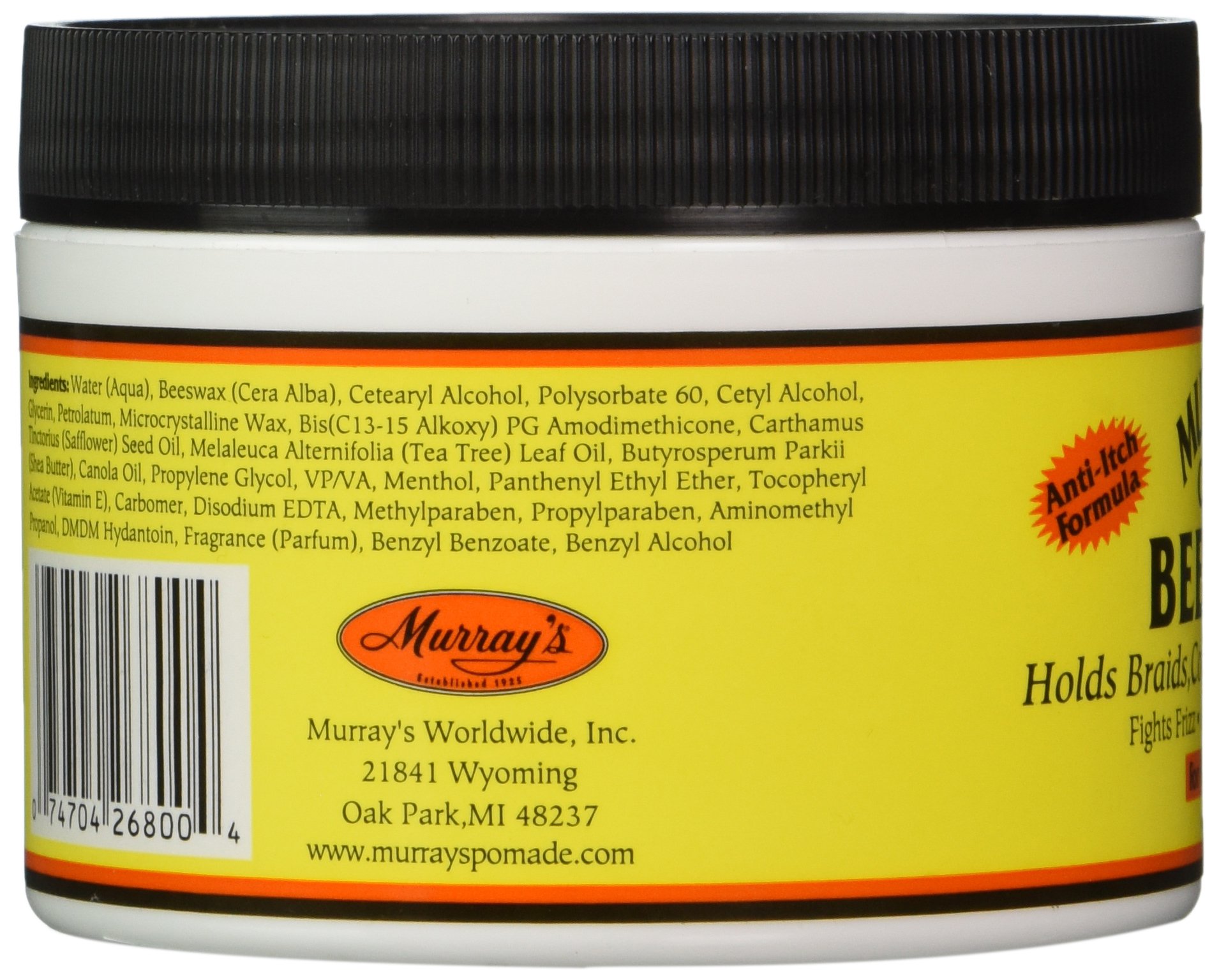 Murray's Beeswax Cream 6 oz
