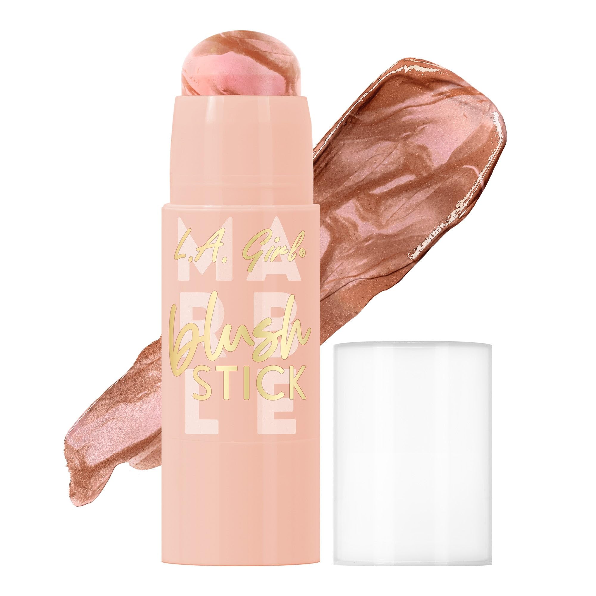 (3-pack) L.A. Girl Sunset Daze Marble Cream Blush Stick, Summer Crush G97925 (Set)