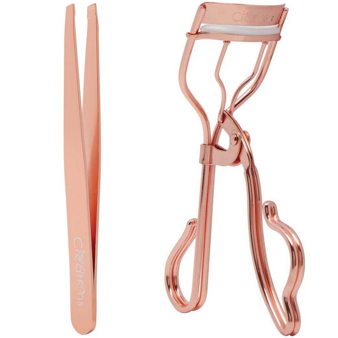 (12-pack) Beauty Creations Eyelash Curler & Tweezer (Set)