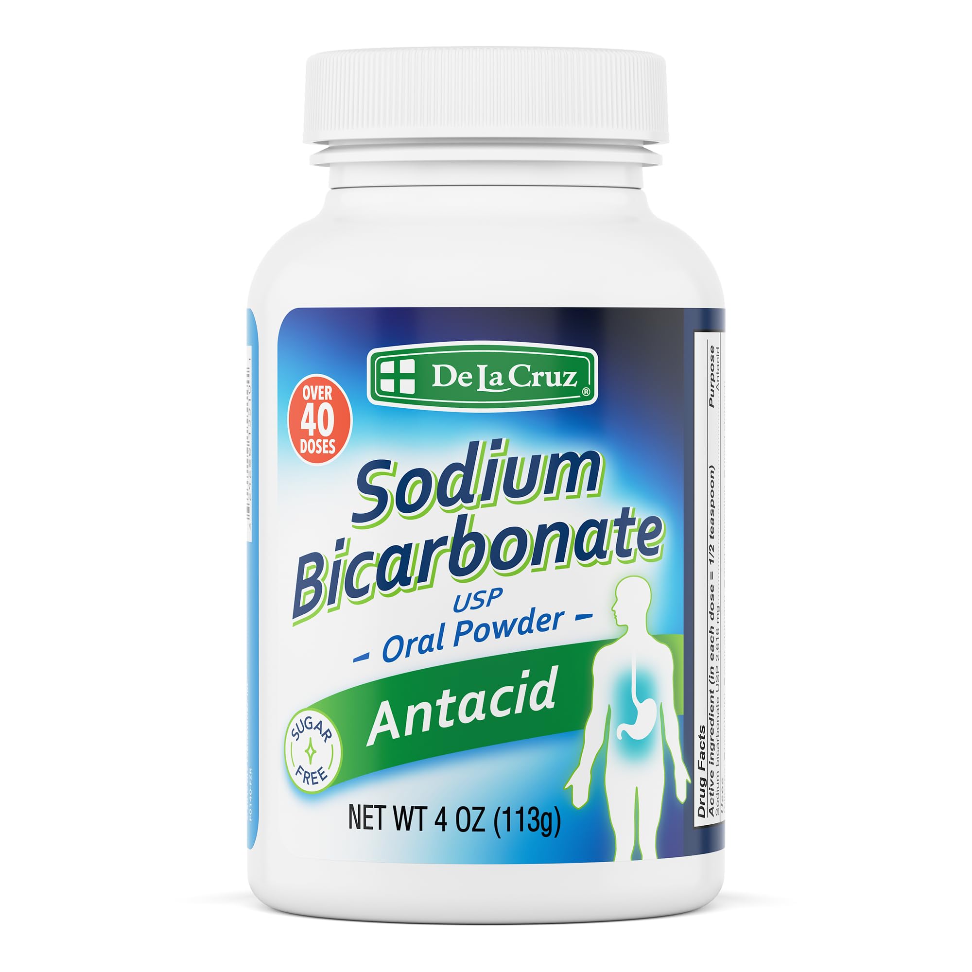 De la Cruz Pure Sodium Bicarbonate Powder Baking Soda Baking Powder Aluminium