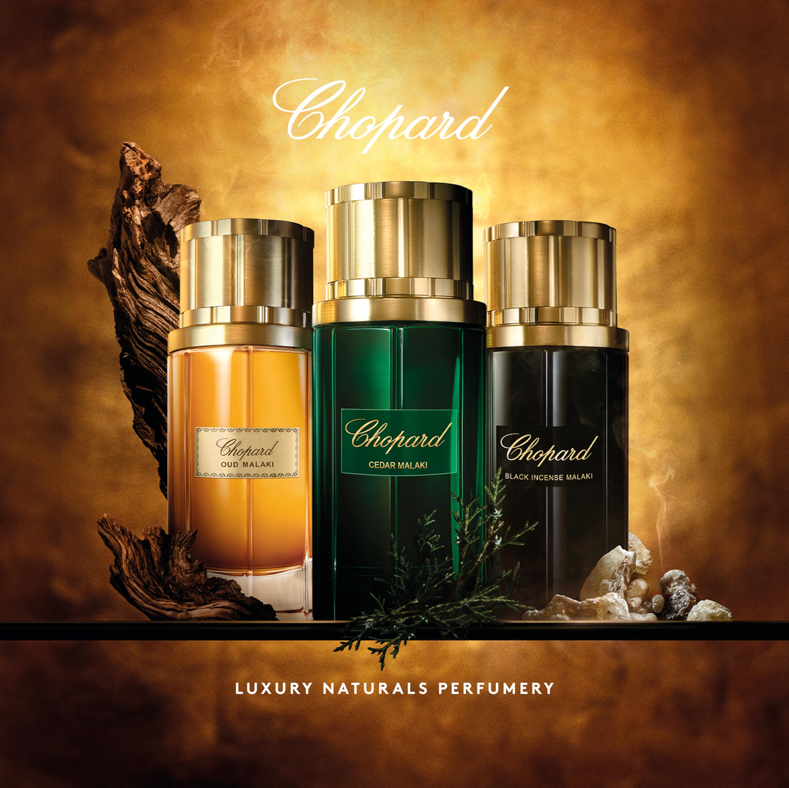Chopard Unisex Black Incense Malaki Fragrances 7640177360366 Unisex EDP 2.7 oz