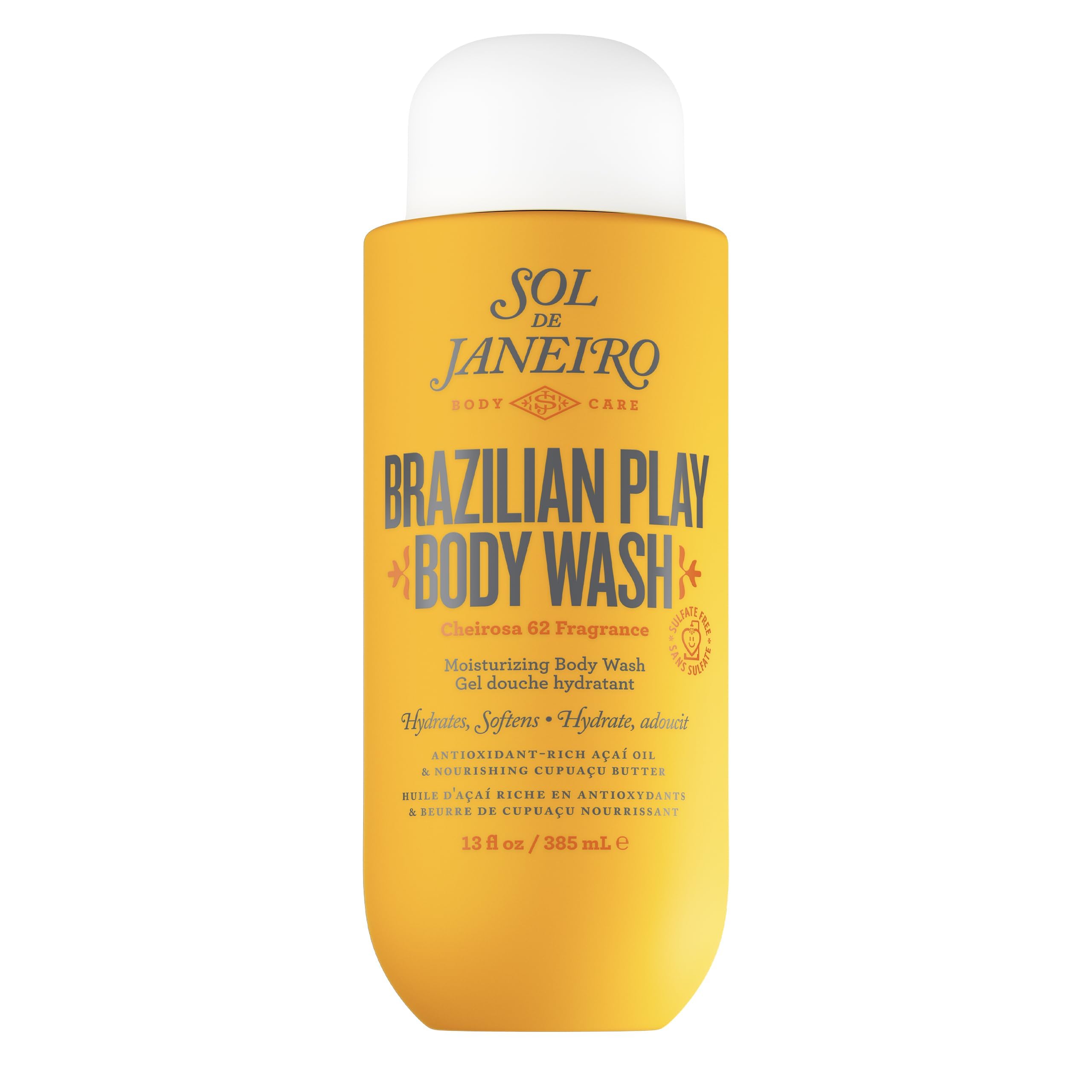Sol de Janeiro Brazilian Play Moisturizing Shower Cream Gel Body Wash / .