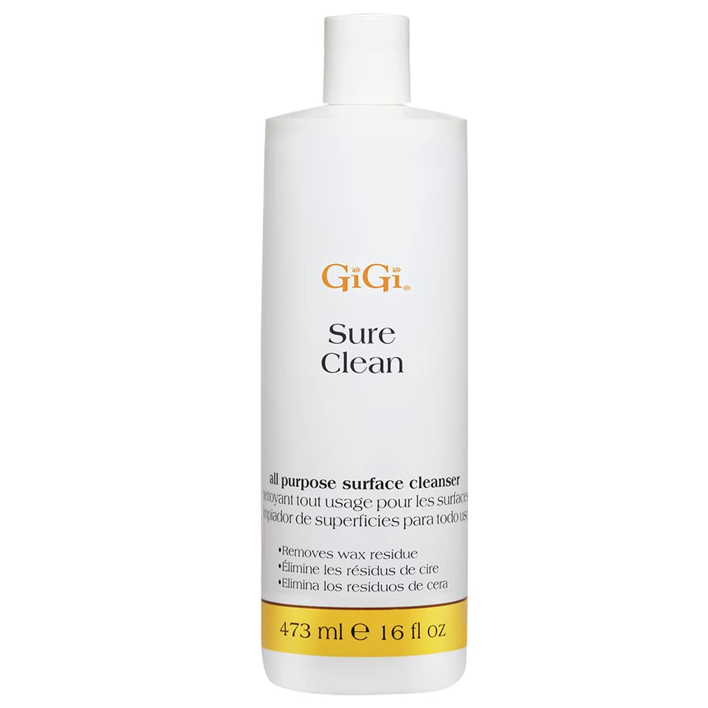 Gigi Sure Clean Wax Residue Remover All Purpose Surface Cleaner for Warmers