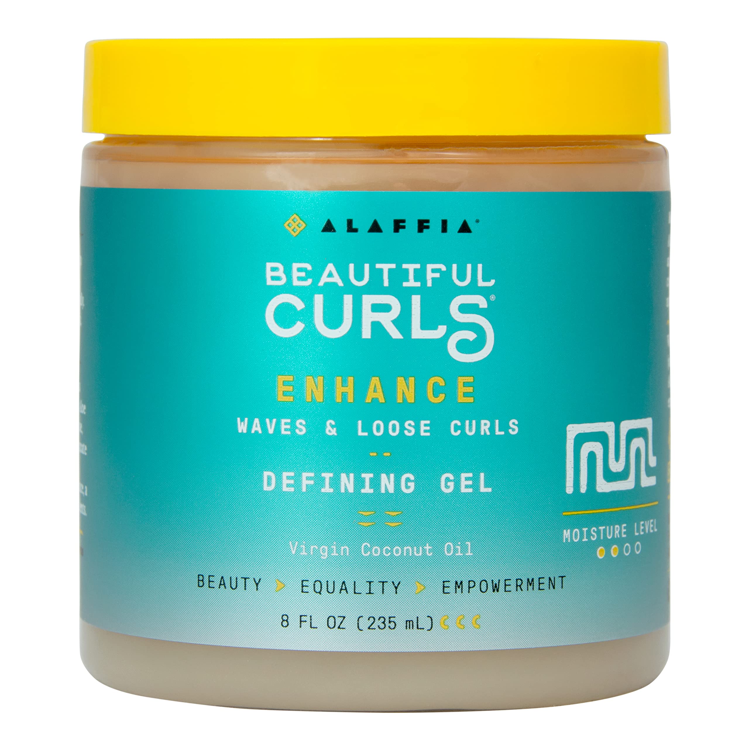 Alaffia Beautiful Curls Curl Enhance Defining Gel Wavy To Curly Hair Products