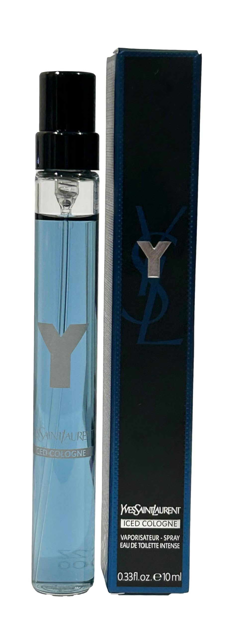 Yves Saint Laurent Ysl Y Iced Cologne Travel Men / 0.33 Fl Oz 10 ml
