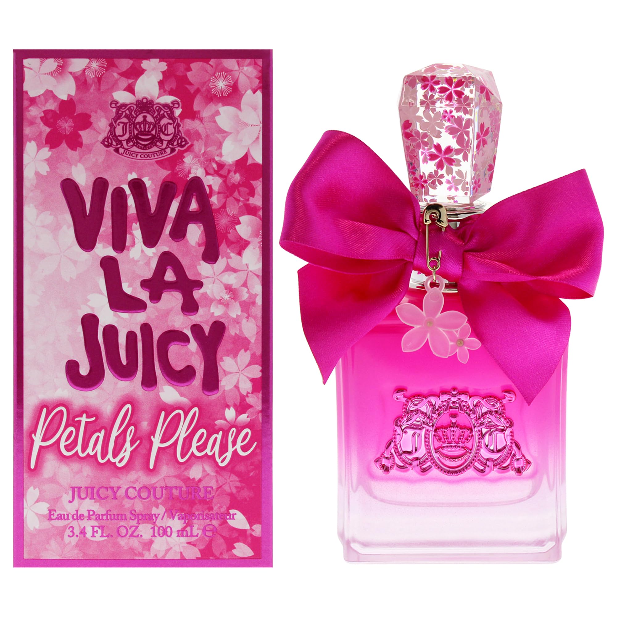Juicy Couture Viva la Juicy Petals Please With Notes of Lush Waterlily Pink