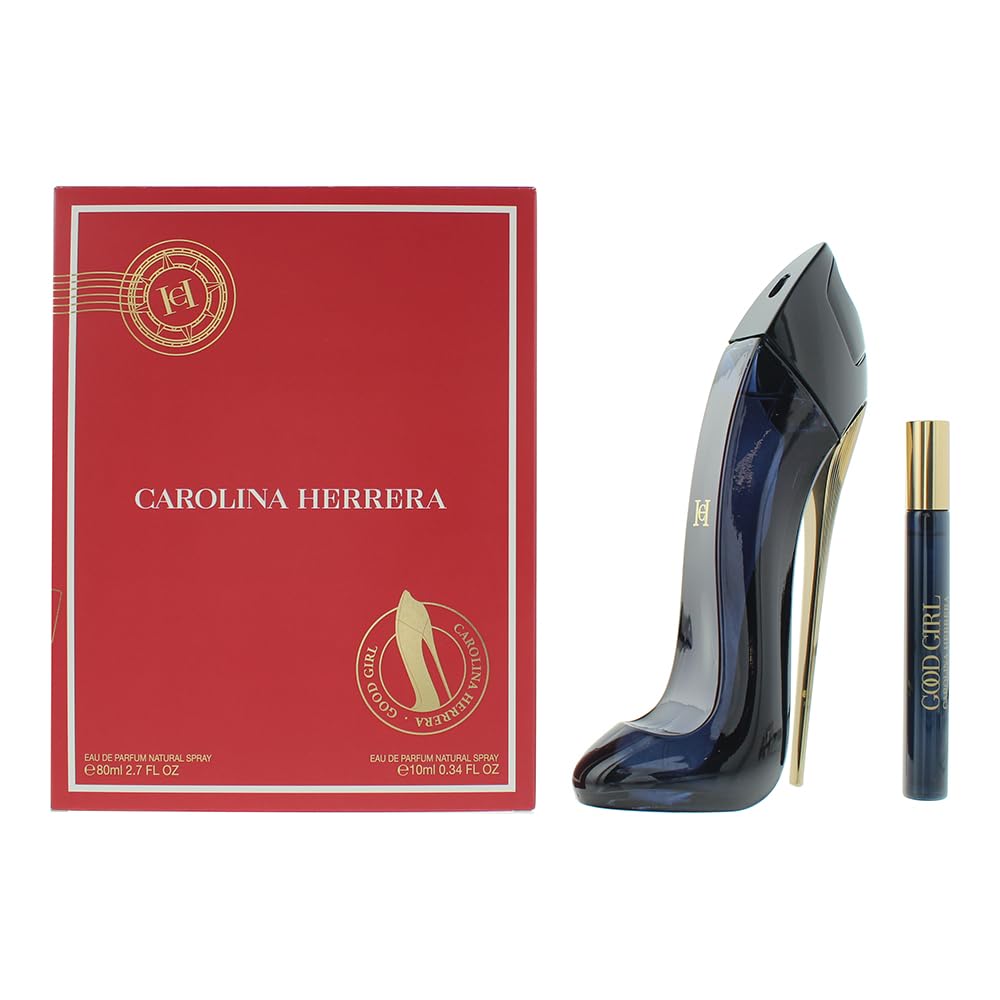 [Set] Carolina Herrera Good Girl 2 Piece and For Women EDP 2.7 oz