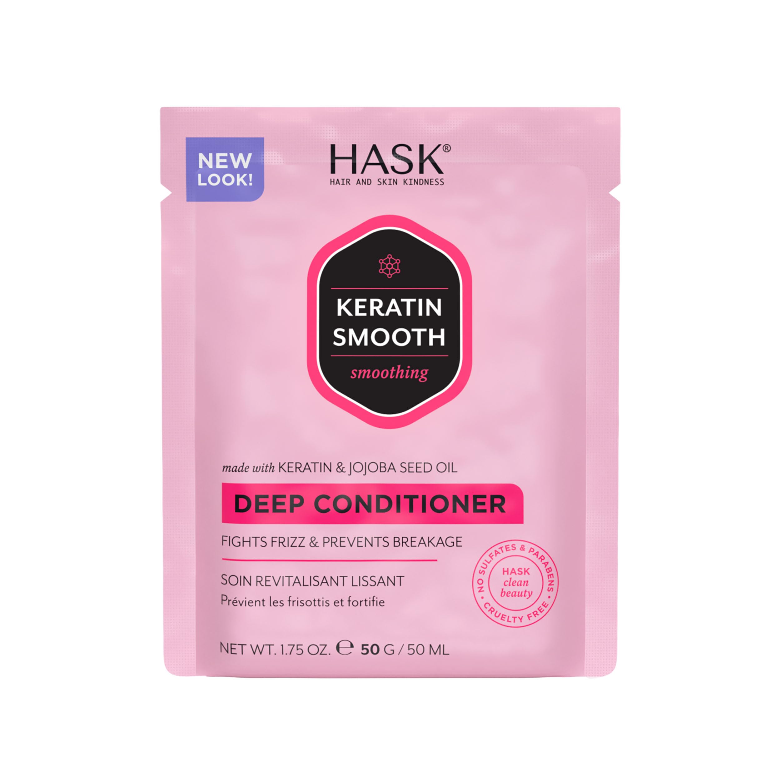 Hask Keratin Protein Smoothing Deep Conditioning Treatment Packet 1.75 oz