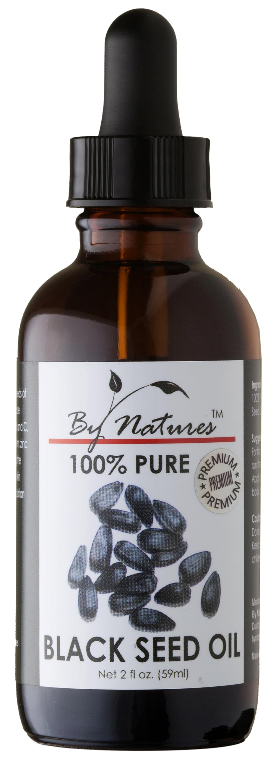 By Natures 100% Pure Black Seed Oil 2.0 Fl Oz