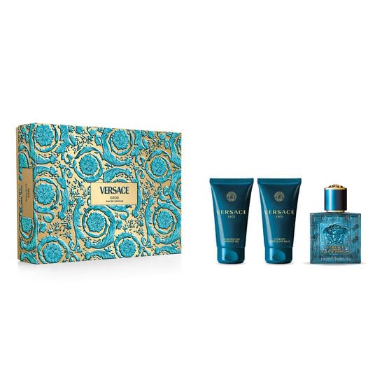 [Set] Versace Pour Homme 3 Piece + S/g + Asb For Men EDT 1.69 oz