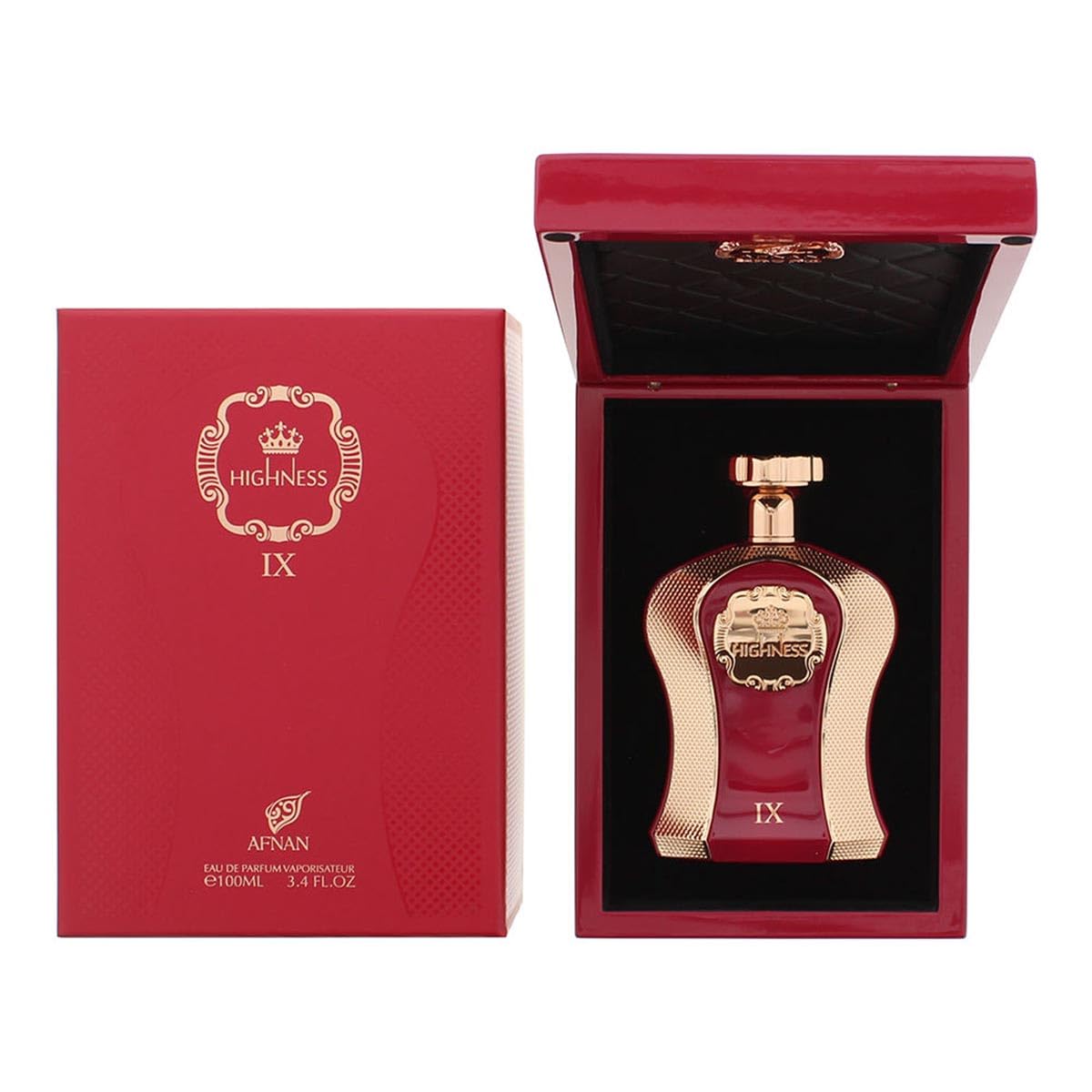 AFNAN IX HER HIGHNESS MAROON L 3.4 EDP SPRAY **SHOW SPECIAL**