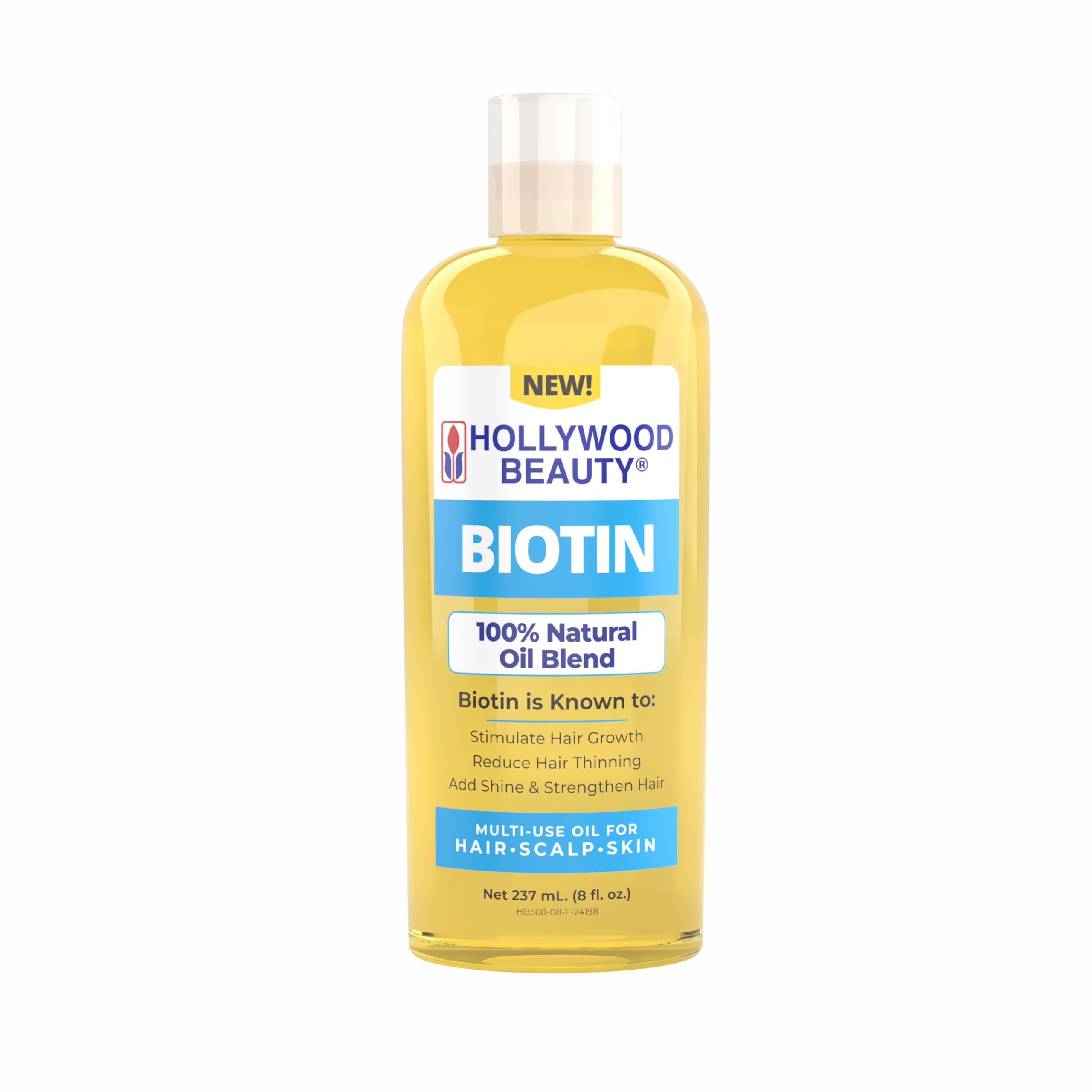 Hollywood Beauty Biotin Oil for Hair Scalp and Skin
