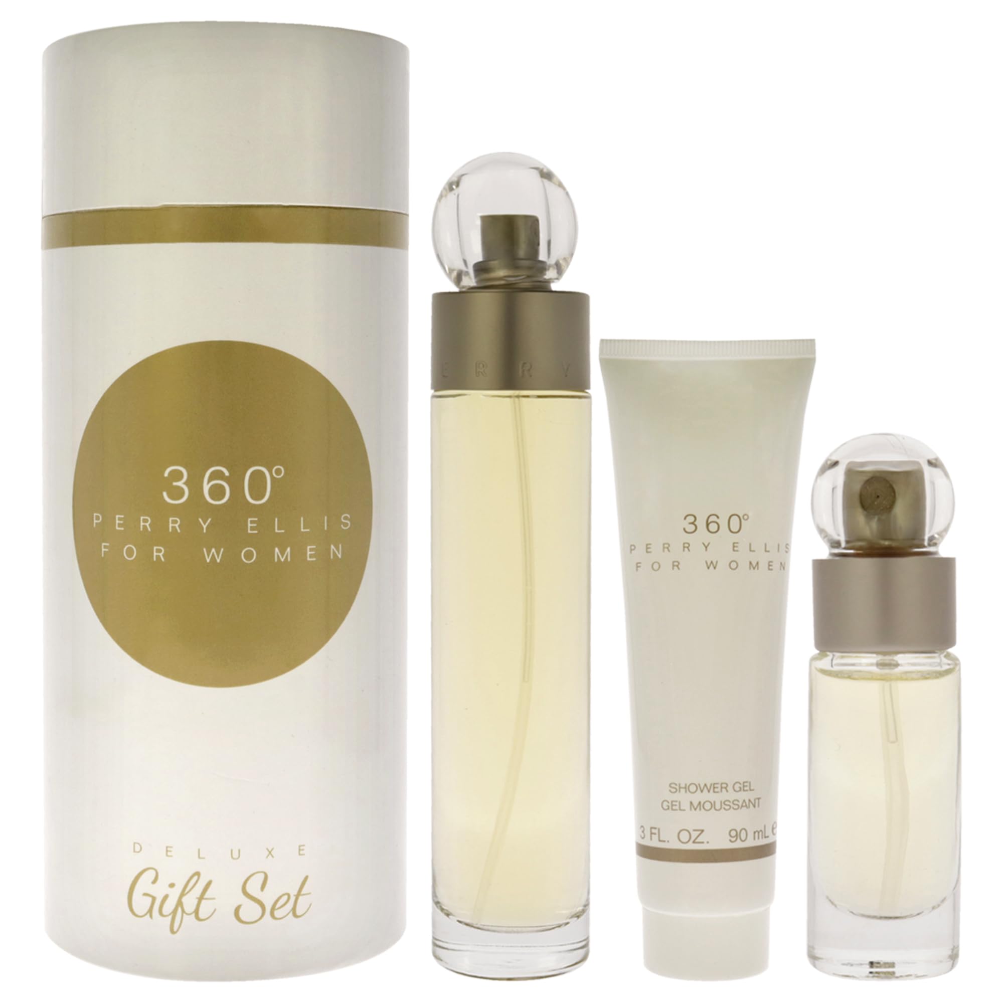 [Set] Perry Ellis 360 L 3 Pc Set EDT