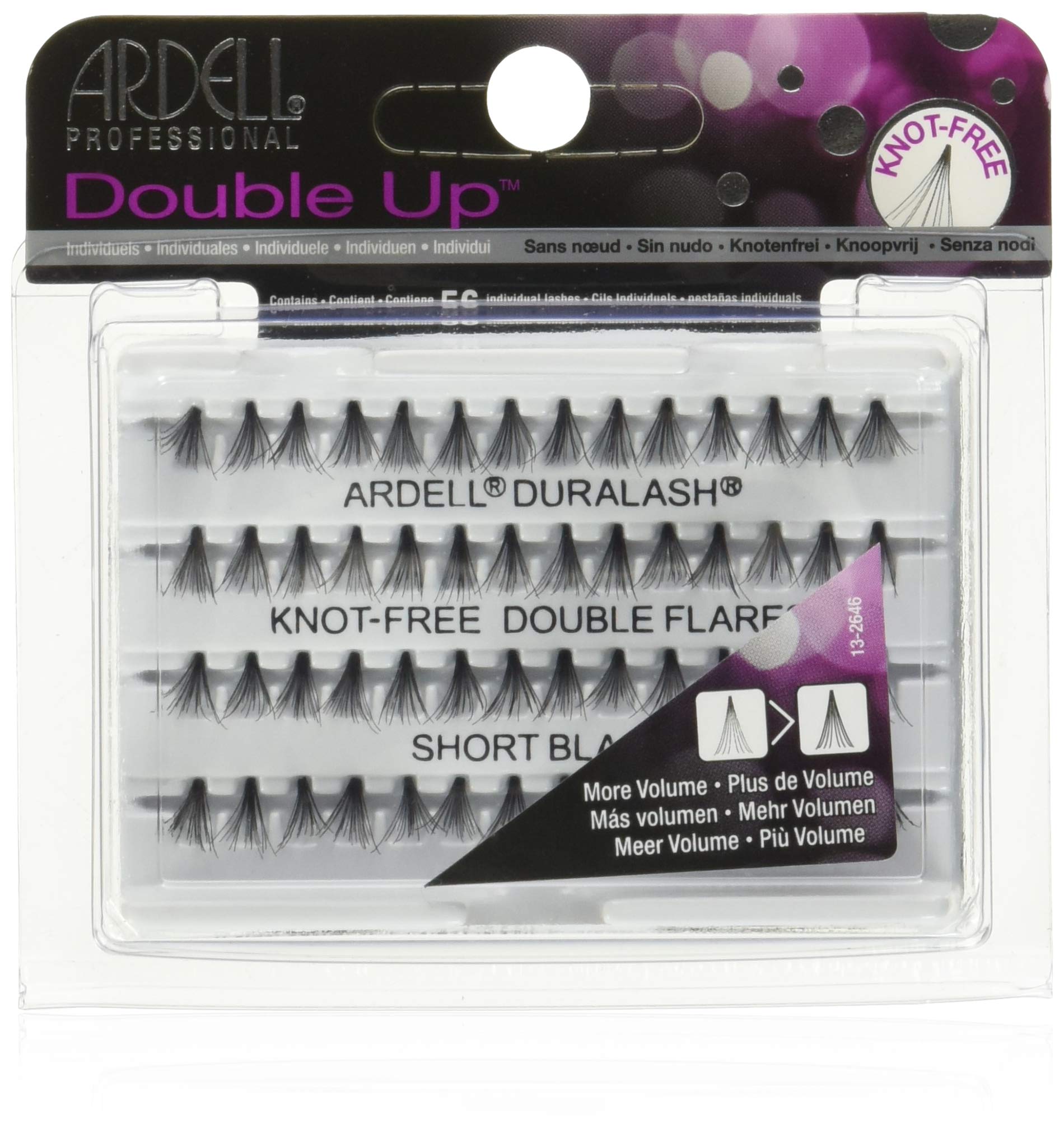 Double Up Individuals Knot Free Short Black