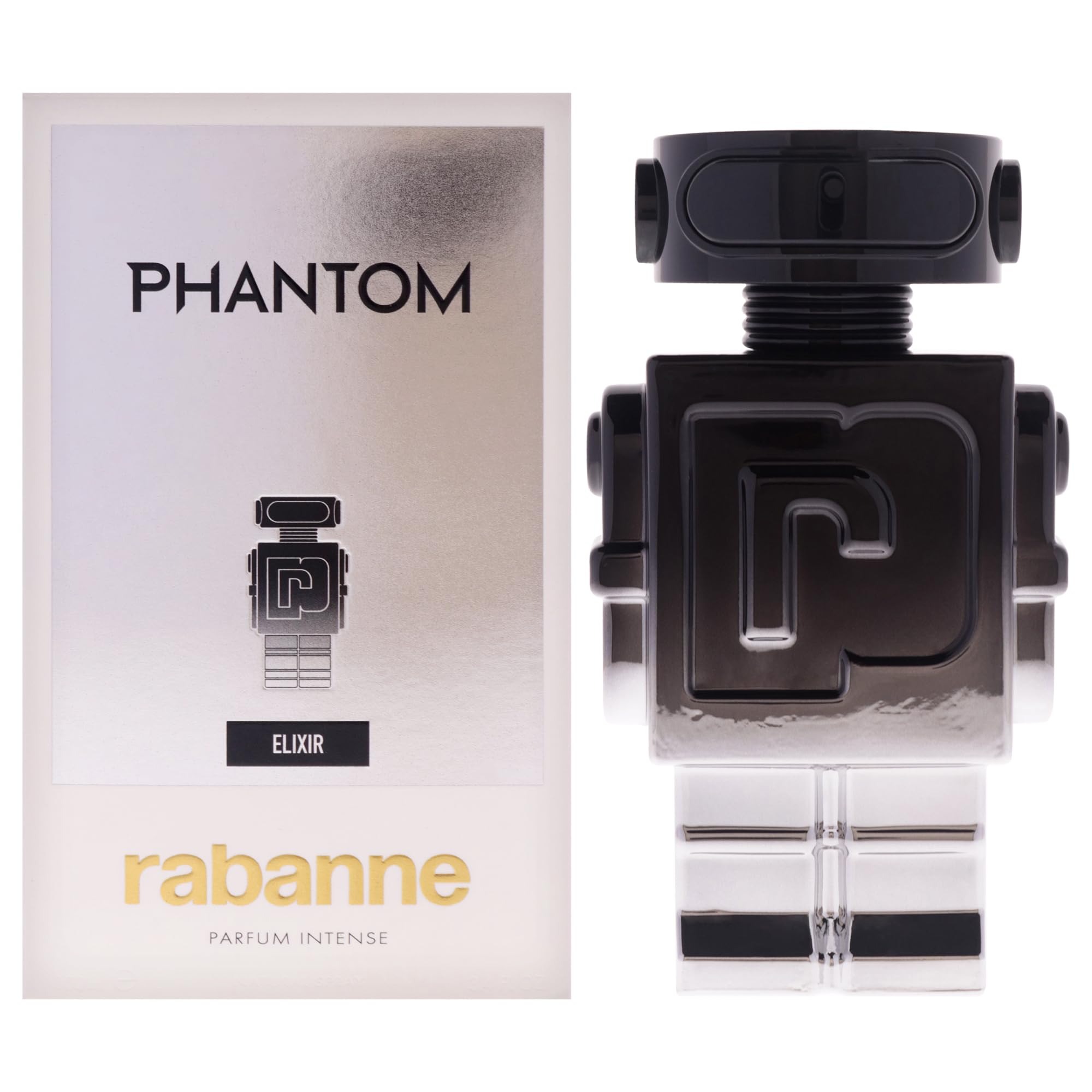 Rabanne Phantom Elixir Parfum Vanilla Oud Cologne For Men 3.4 oz