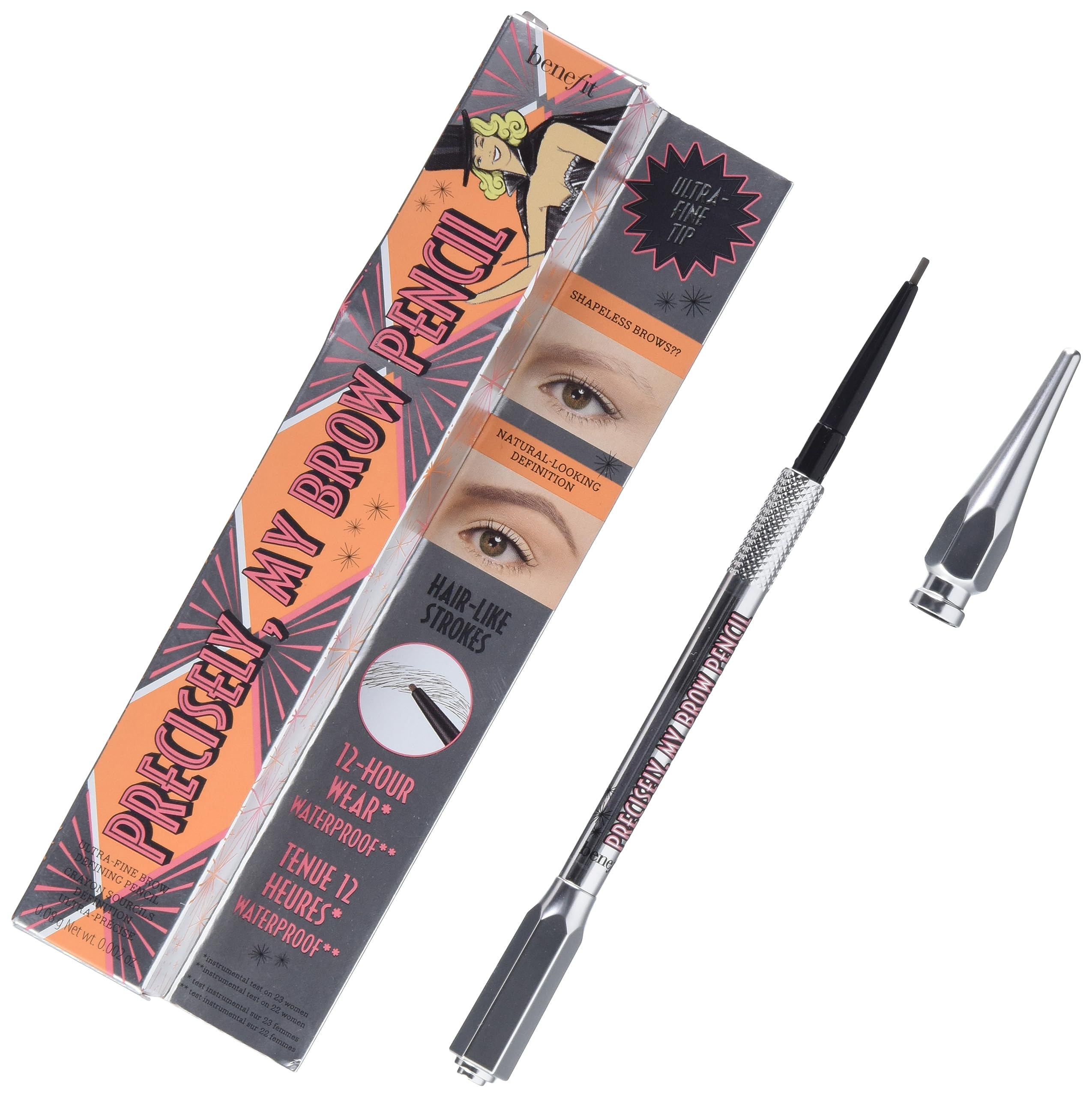 Benefit Precisely My Brow Pencil Ultra Fine Shape Define Shade 3.5 Neutral