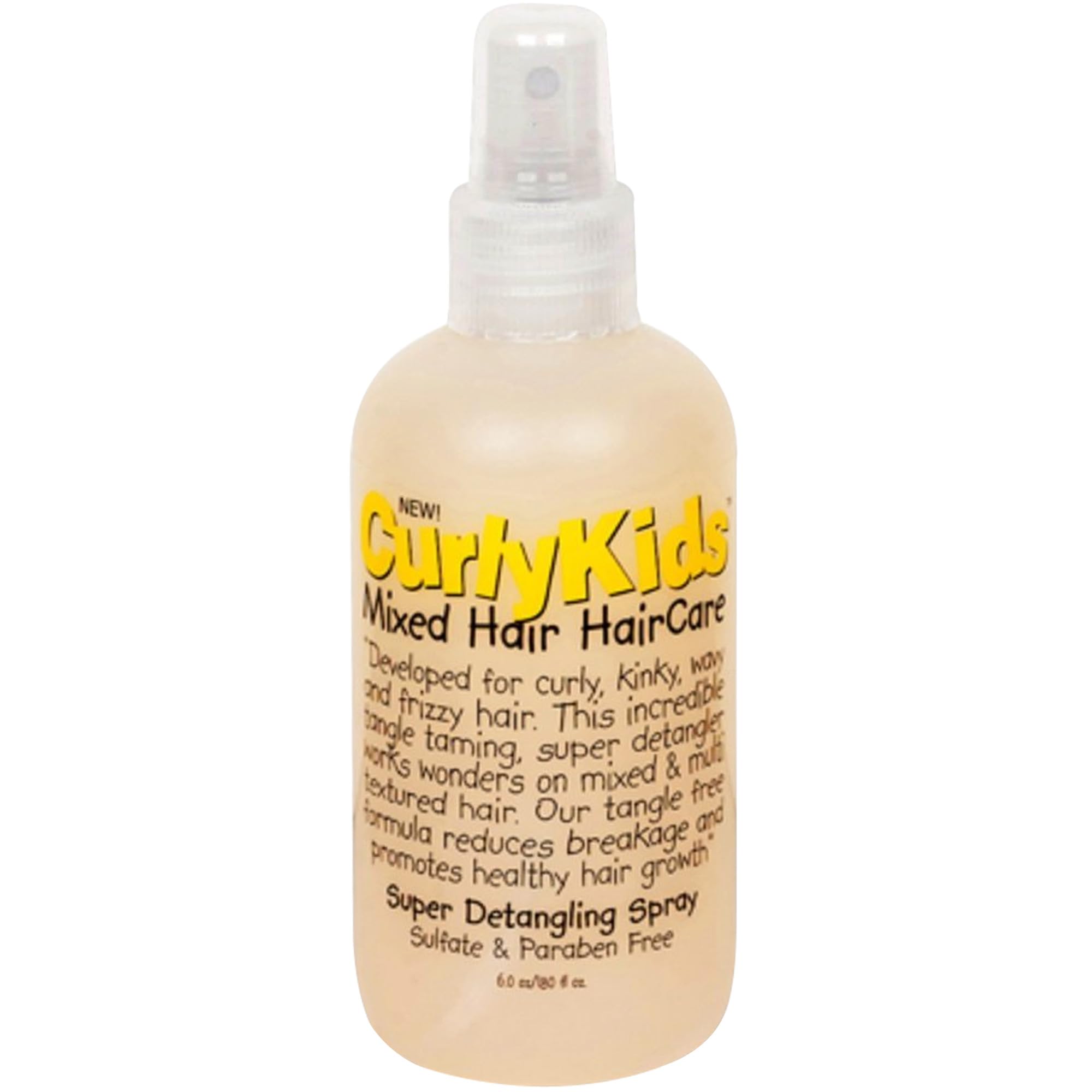 Curlykids Super Hair Detangler for Curly Hair Effortless Knot Removal Frizz
