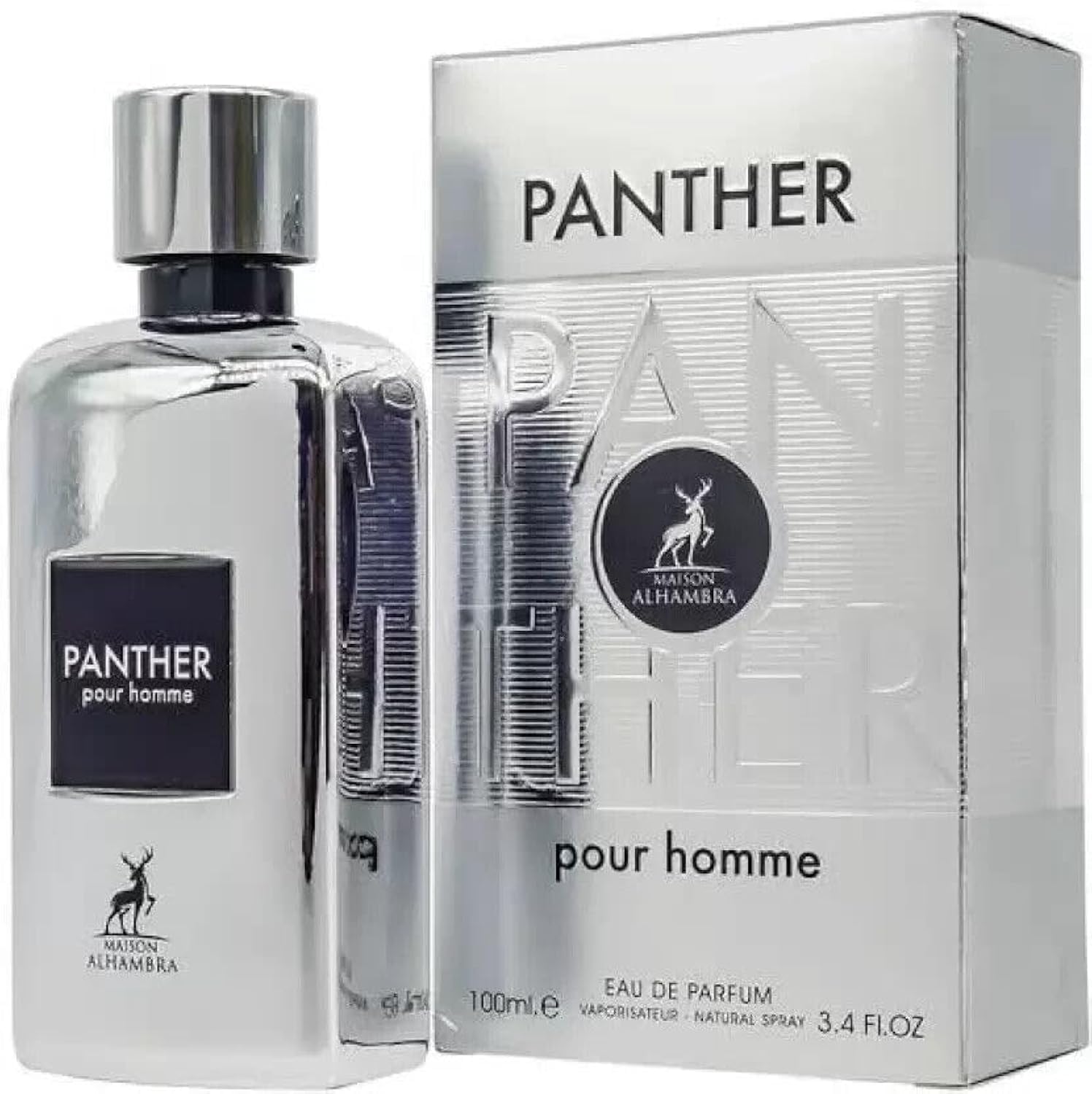 Maison Alhambra Panther Fragrances 6290360590769 For Men EDP 3.4 oz
