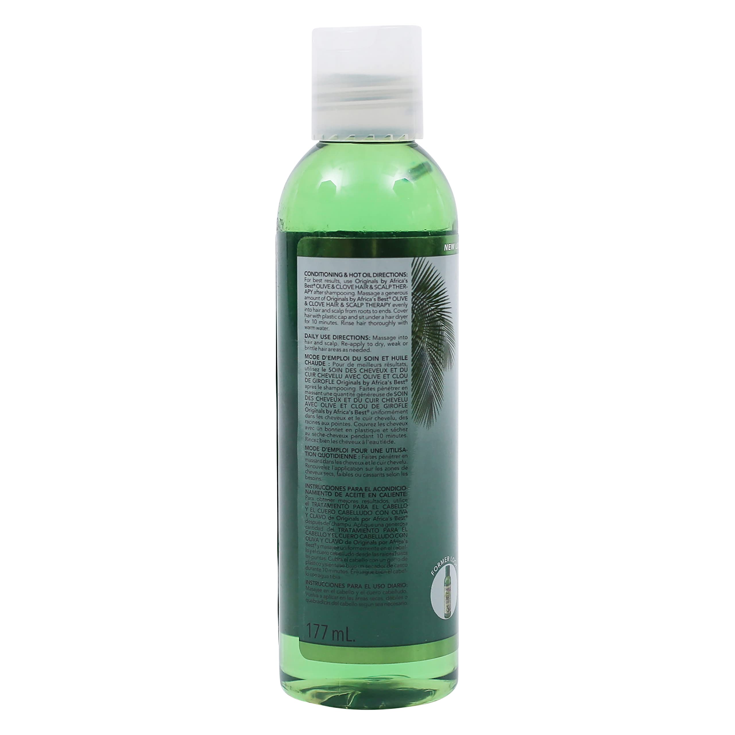 Africa's Best Original Olive Clover Oil Therapy 6 oz