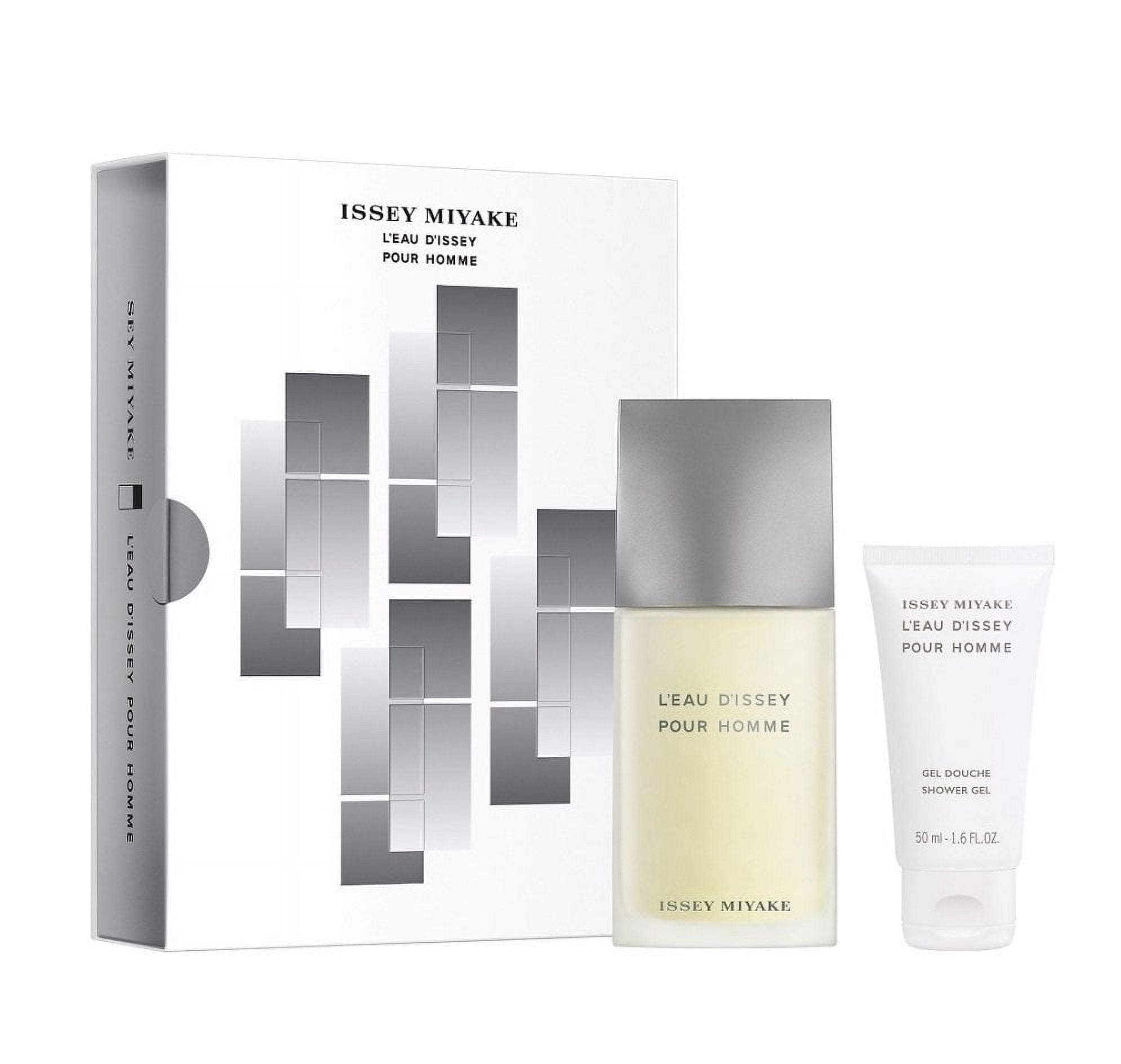 [Set] Issey Miyake L'eau D'issey Homme + 1.6 Gel Set Nib For Men EDT 2.5 oz