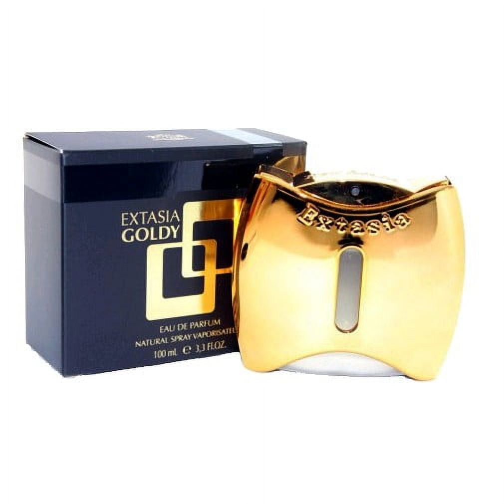 NEW BRAND PRESTIGE EXTASIA GOLDY(W)EDP SP 3.4oz