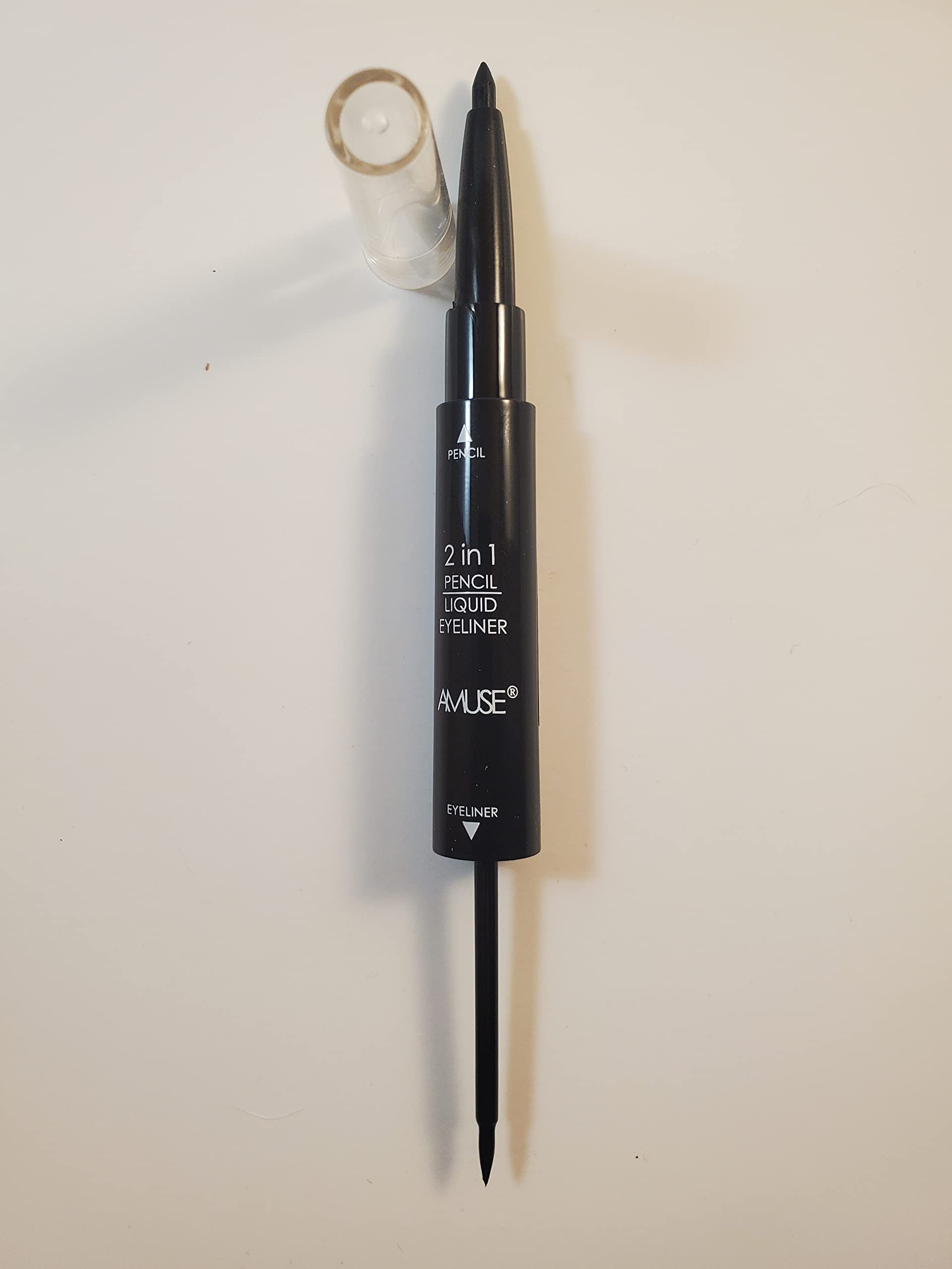 (24-pack) 2 in 1 pencil liquid eyeliner