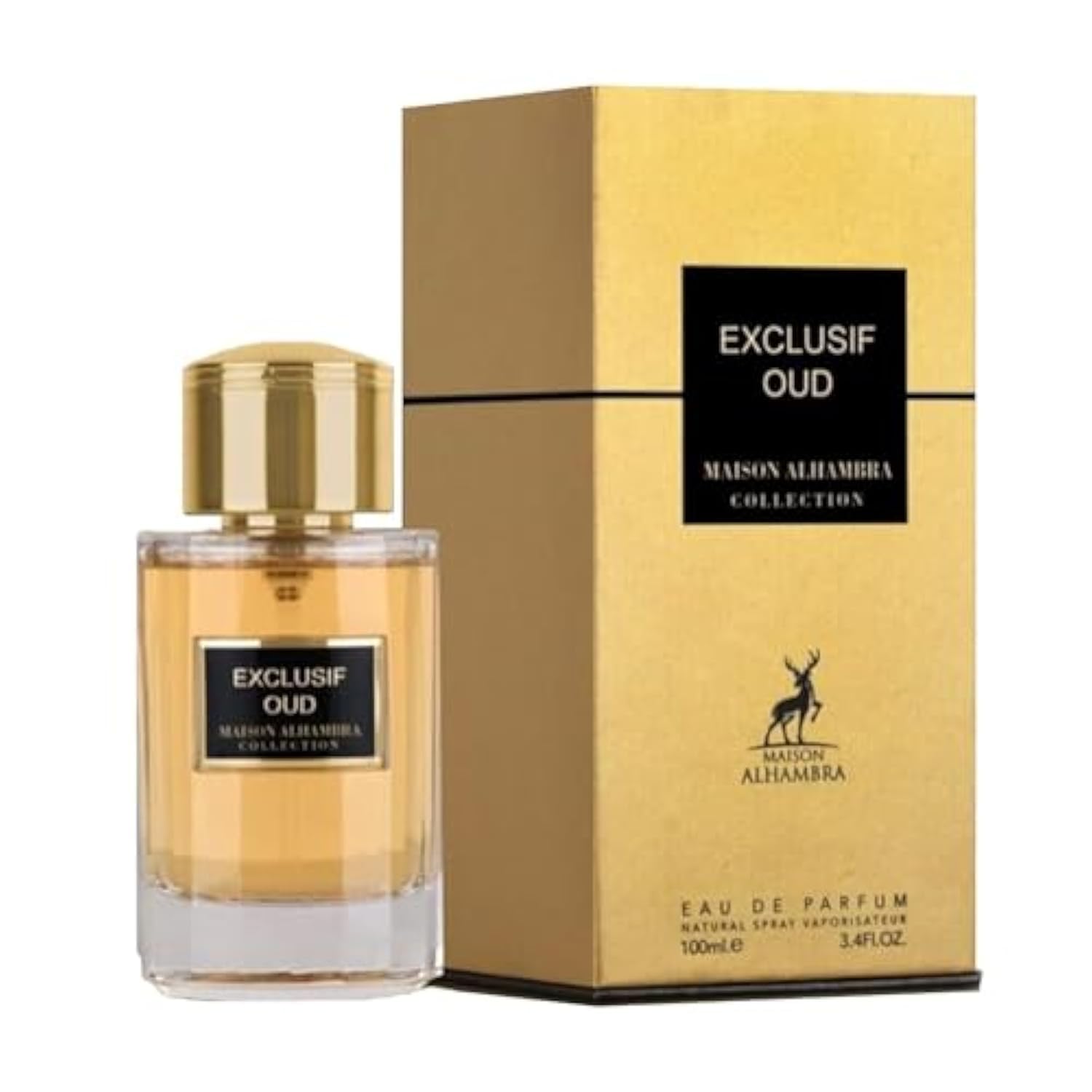 Exclusif Oud By Maison Alhambra for Unisex Unisex EDP 3.4 oz