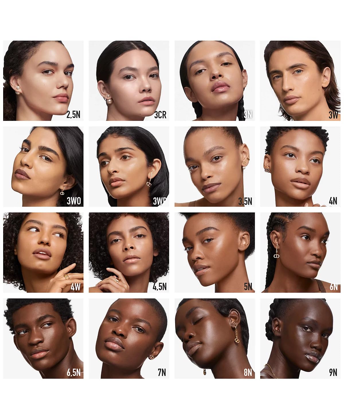 Dior Forever Fluid Skin Glow Foundation Spf15#3 Warm 1 oz