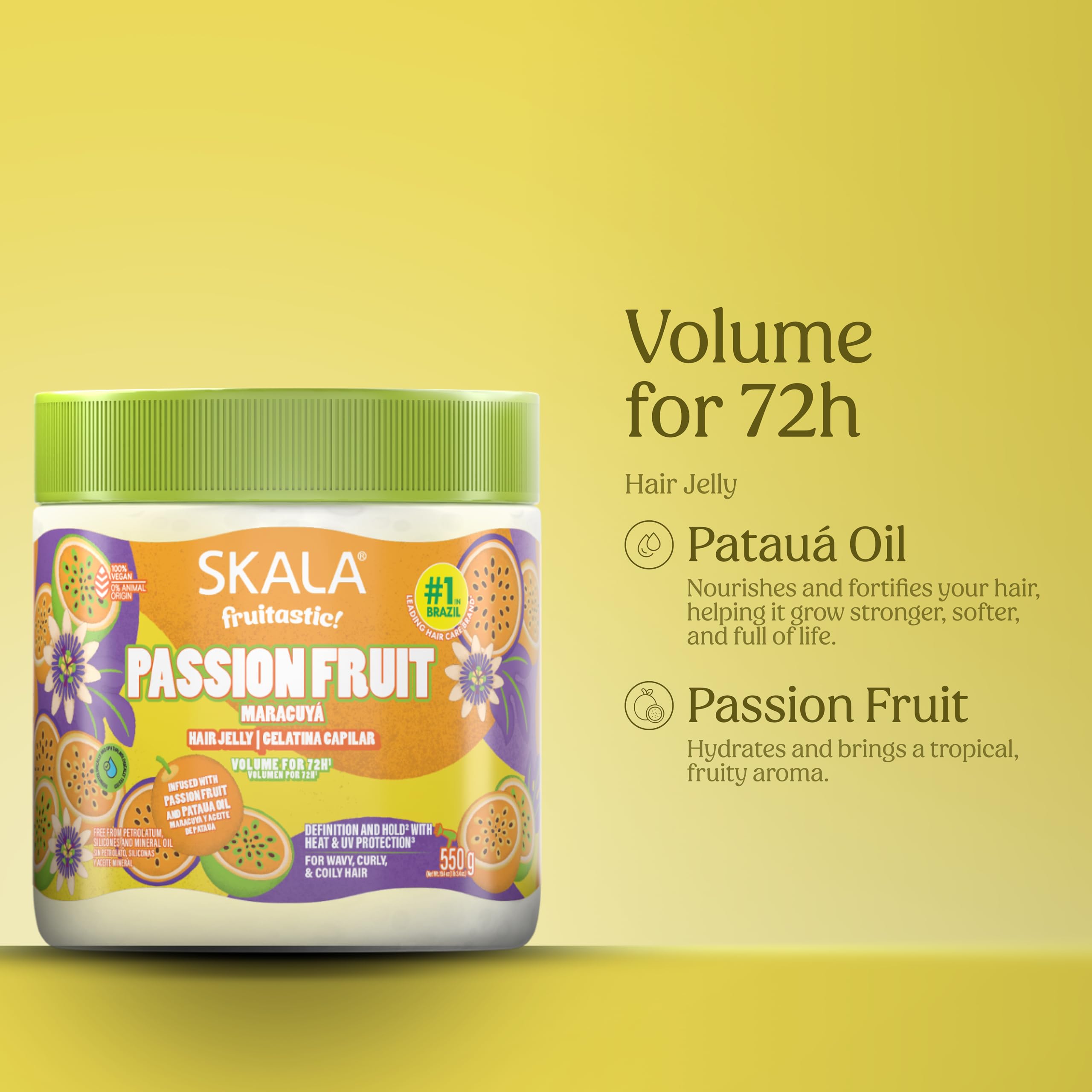 Skala Jelly Maracujá Curl Defining / 500 ml (16.9 oz)