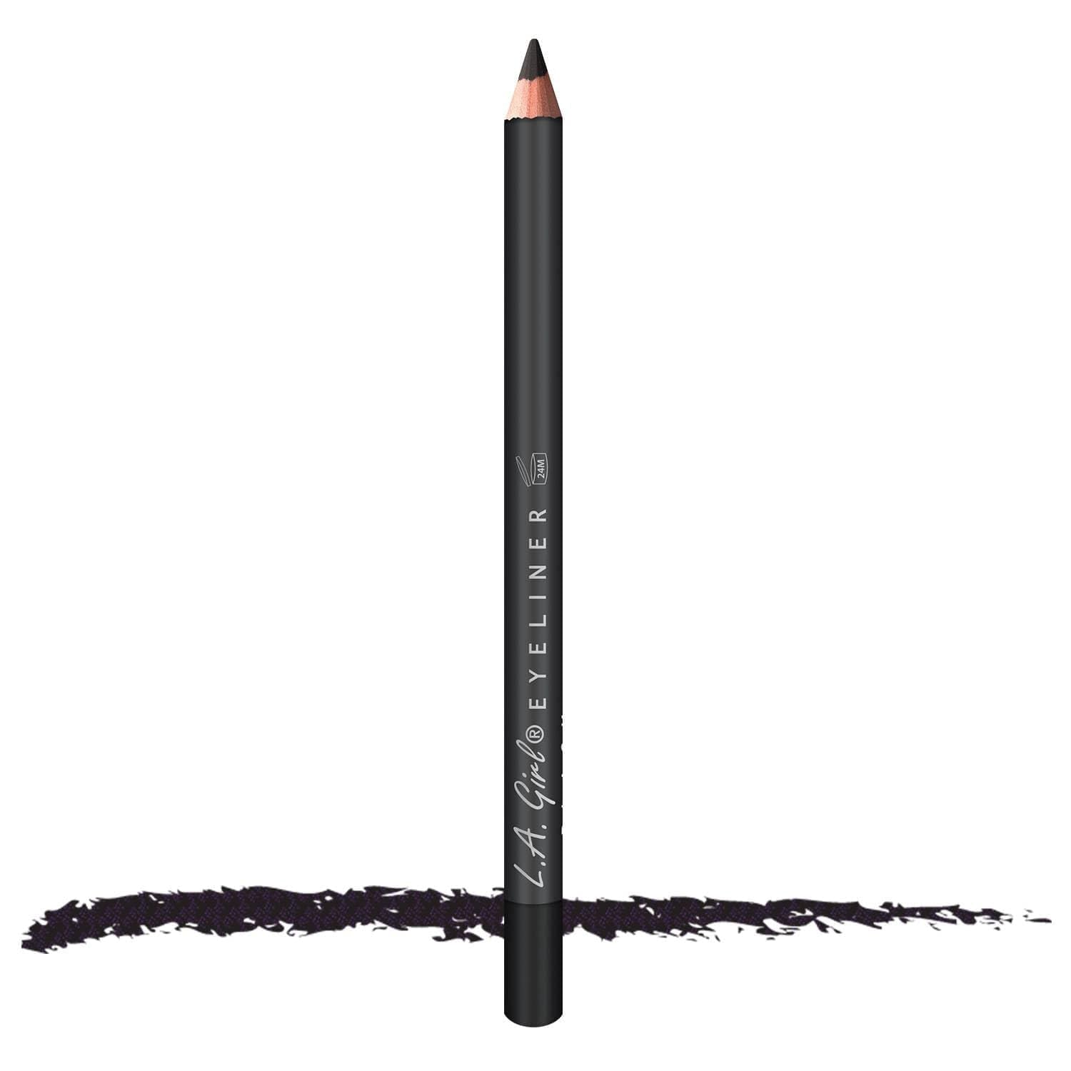 (12-pack) L.A. Girl Eyeliner Pencil, Black GP601