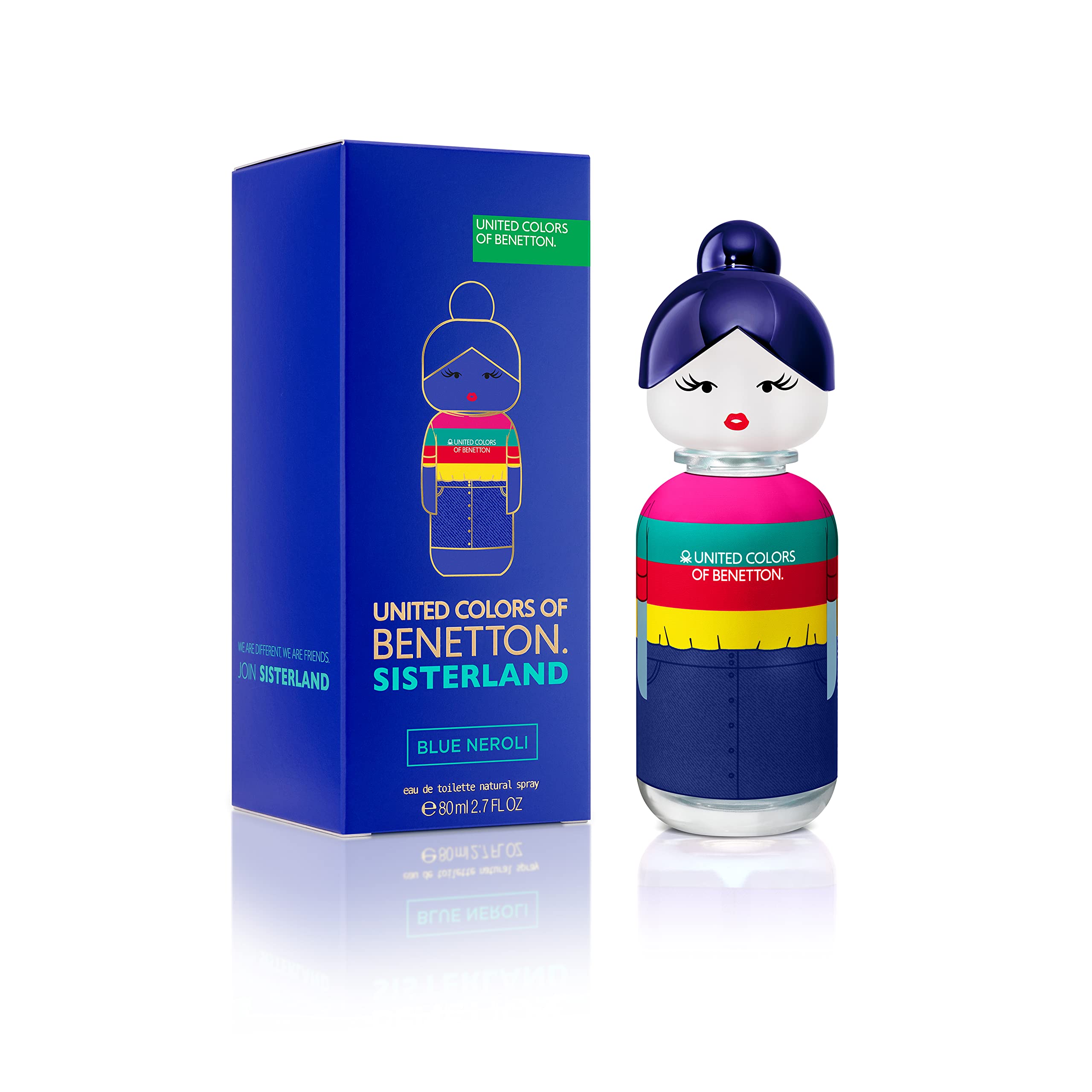 Benetton Sisterland Blue Neroli 2.7 L Spain 12pcs Bybox EDT