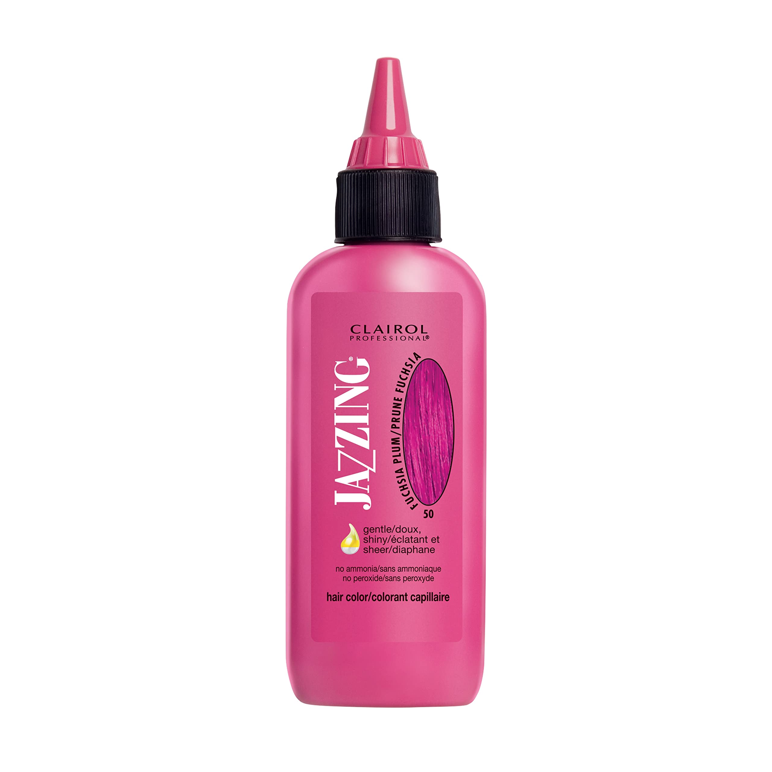 Clairol Professional Jazzing Semi Permanent Hair Color No.50 Fuschia Plum . 3 oz