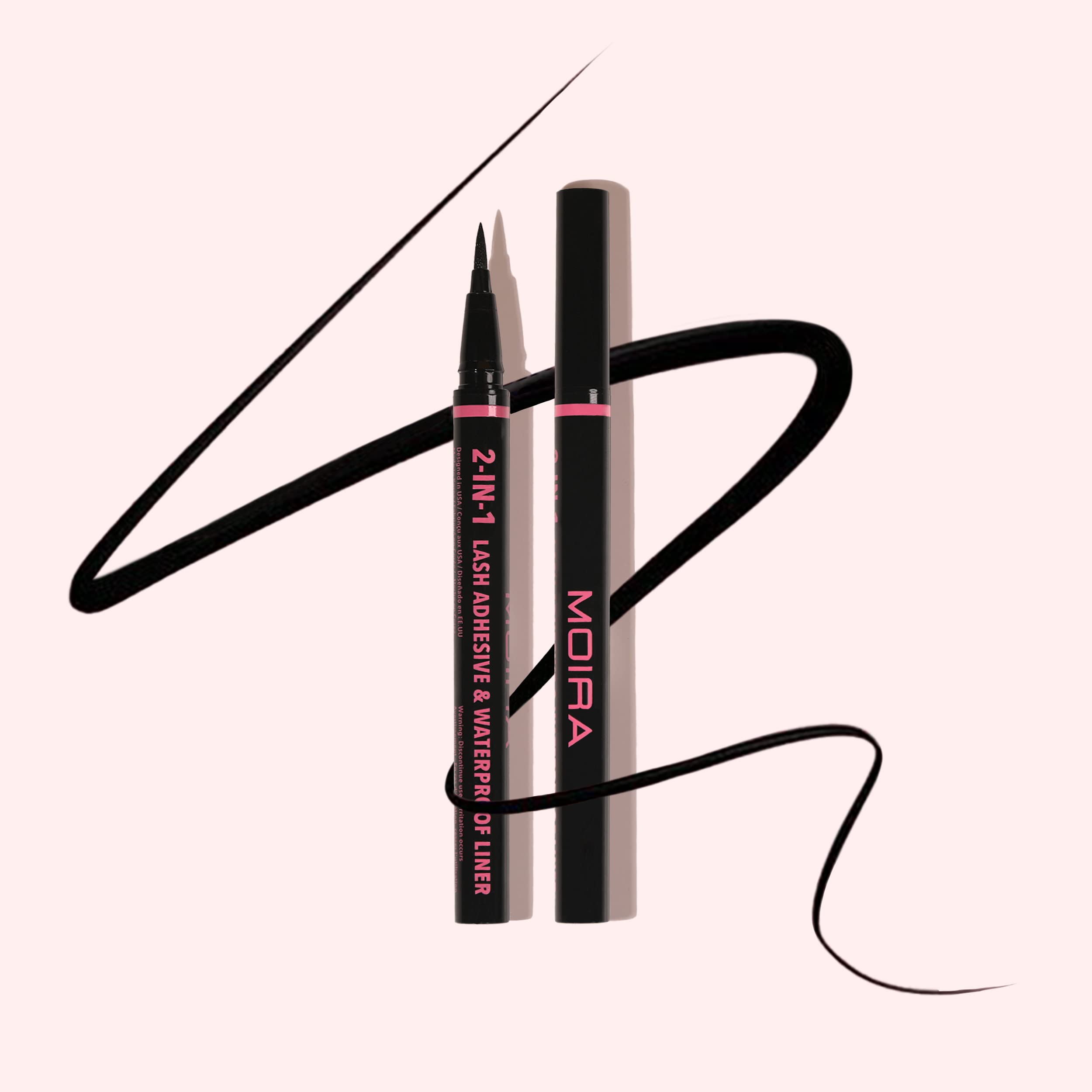 (6-pack) 2-in-1 Lash Adhesive & Waterproof Liner