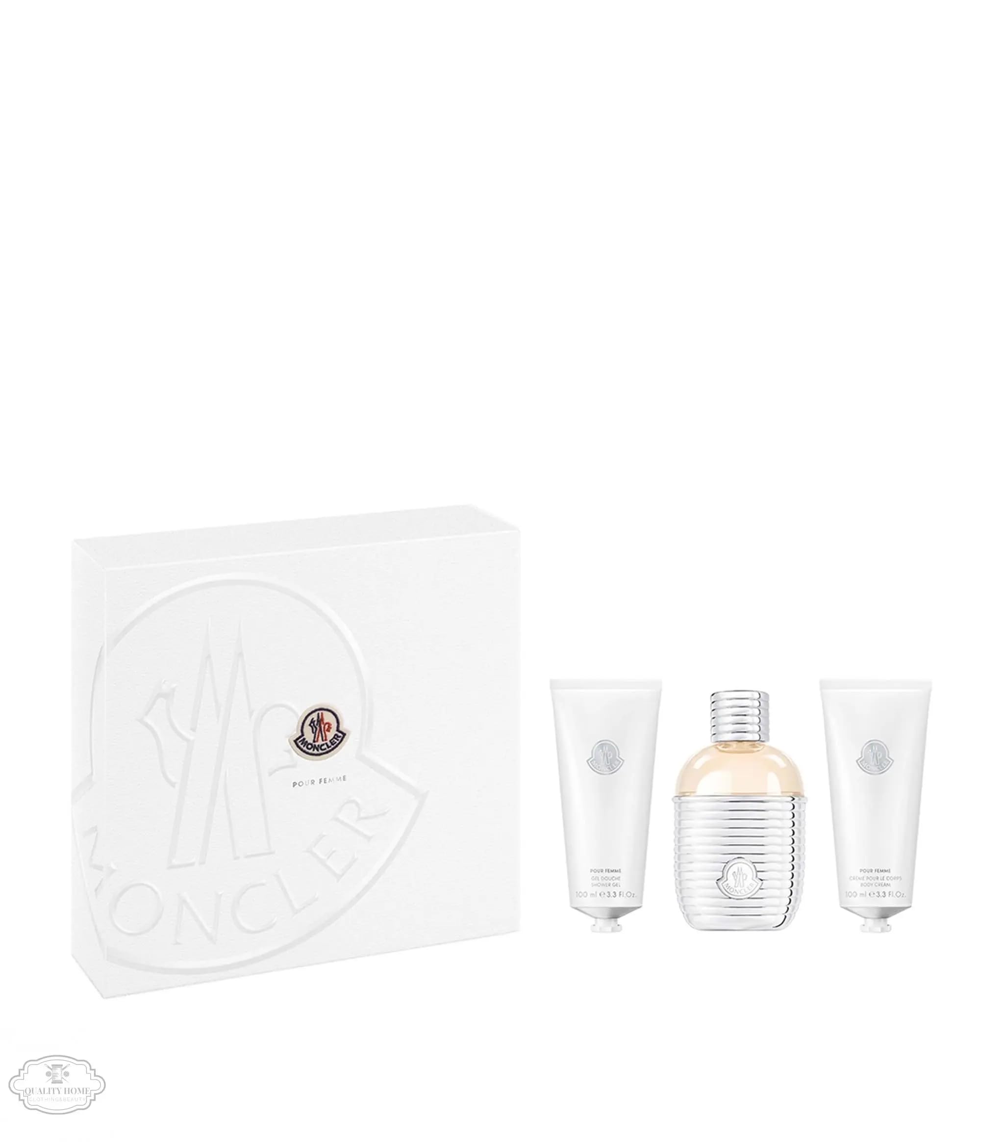 Moncler 3.4 L +3.4 B/cream +3.4 Body Lotion France Set