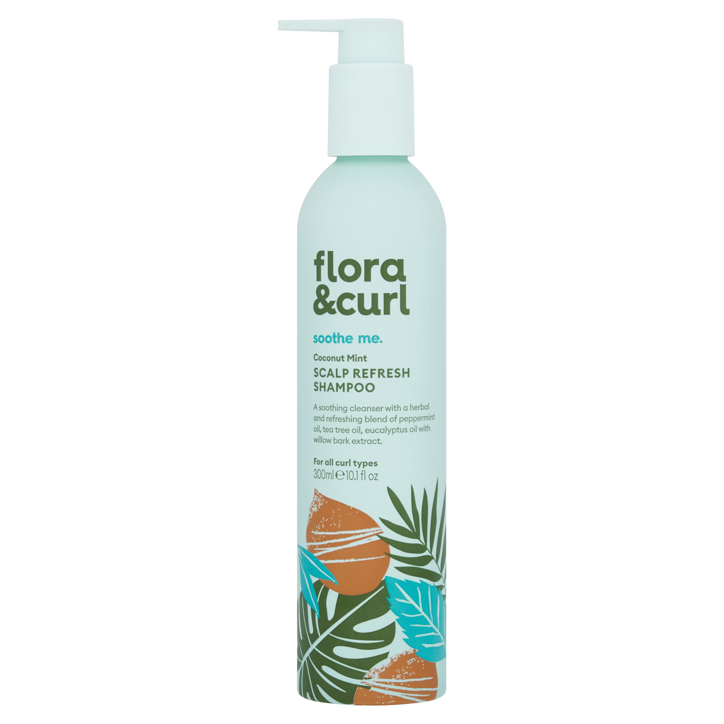 Flora Curl Coco Mint Sham 10.1z