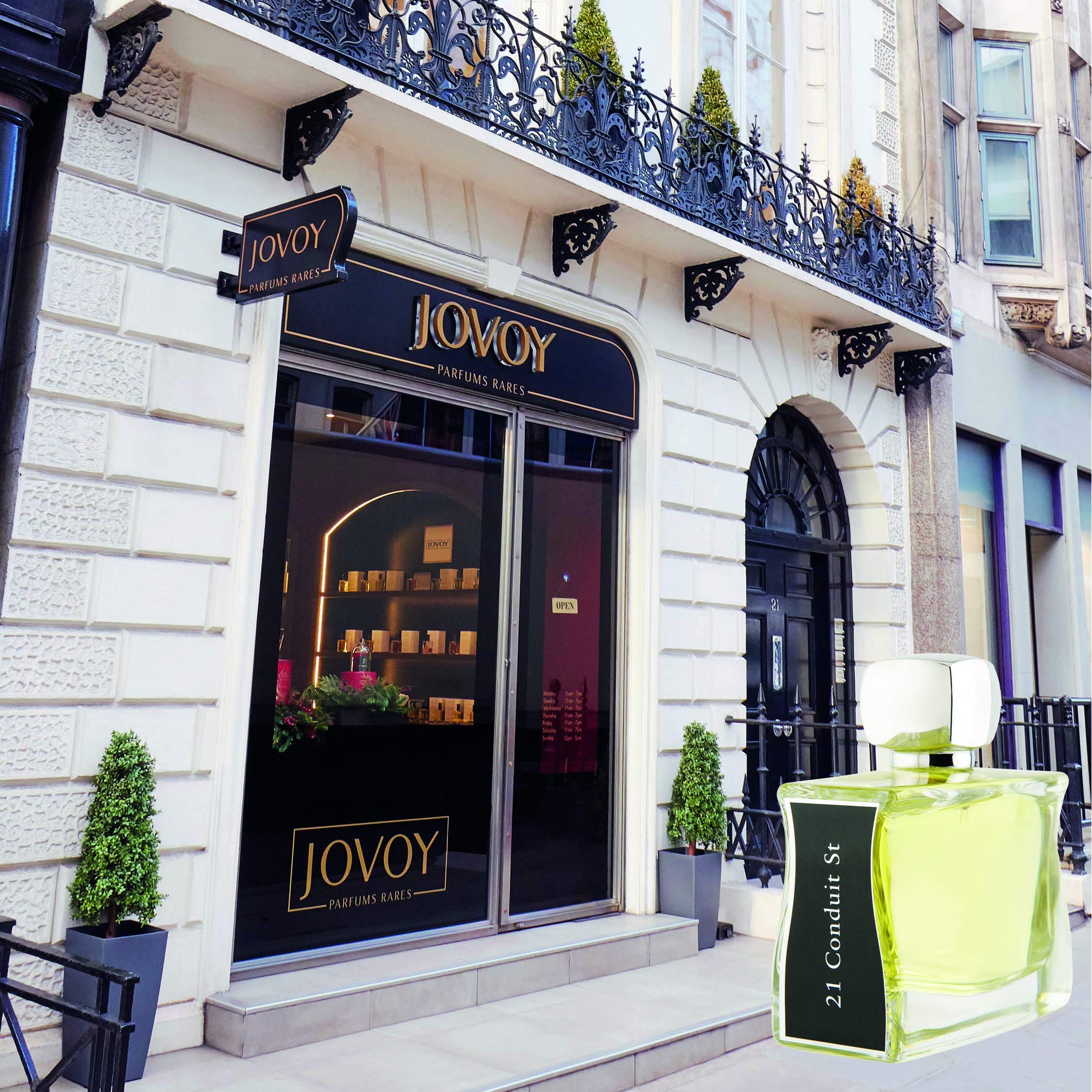Jovoy 21 Conduit St. 3.4 Fl.oz. | Sophisticated Woody Aromatic With Notes of