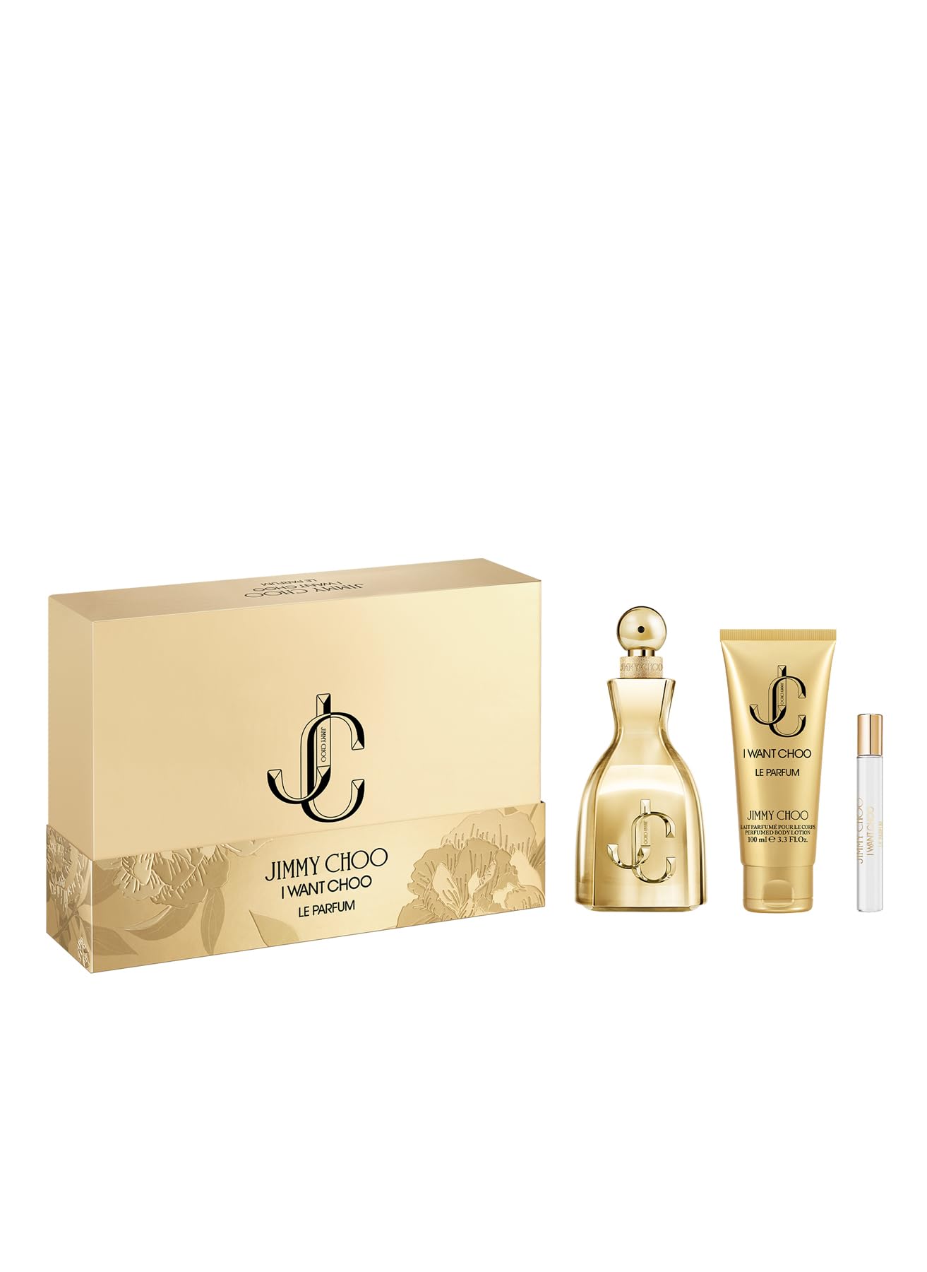 [Set] Jimmy Choo I Want Choo Le Parfum 3 Pc Women Set