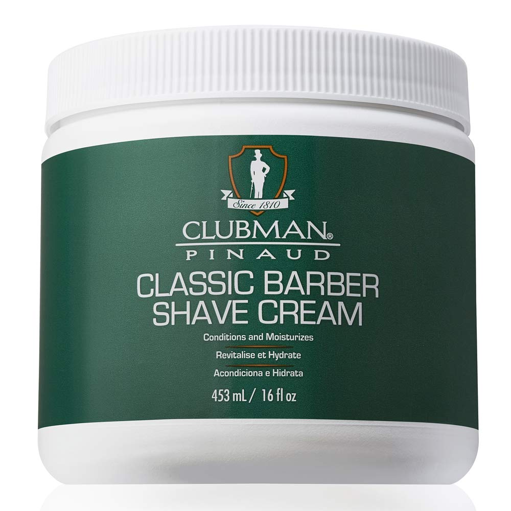 Clubman Pinaud Classic Barber Shave Cream Moisturizing and Conditioning for