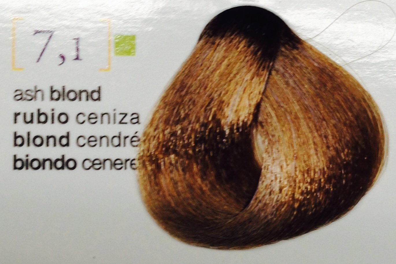 Salermvison Coloring Cream #7.1 Ash Blond 2.3 oz