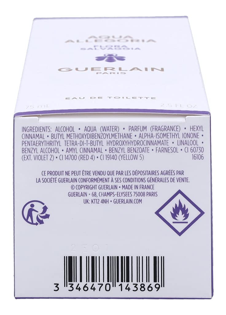 Guerlain Aqua Allegoria Flora Salvag 2.5 L France 36pcs Bybox EDT