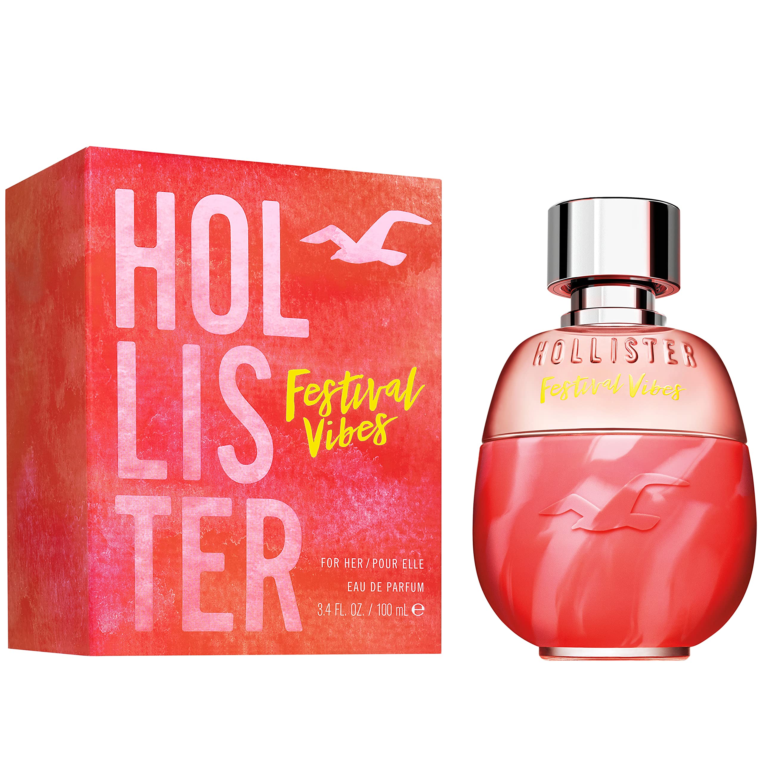 Hollister Festival Vibes For Women EDP 3.4 oz