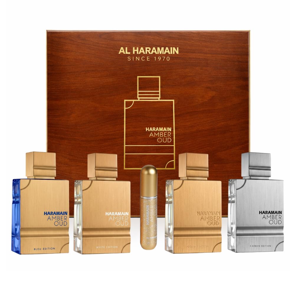 Al Harmain Al Haramain Amber Oud Collection 4pc Set