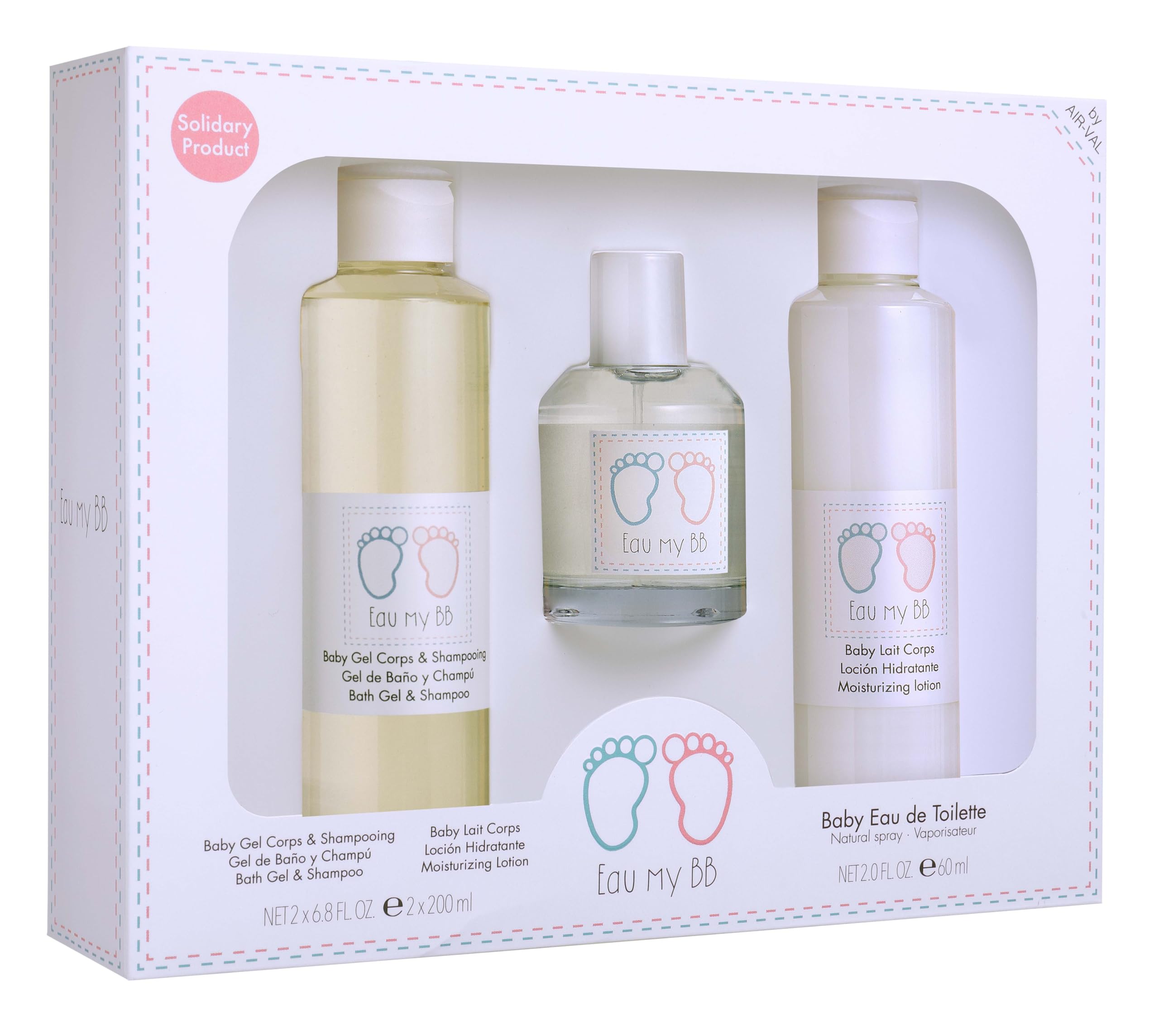 [Set] Eau My Bb 2.0 + 6.7 B/l + 6.7 S/g Usa 6pcs Bybox EDT
