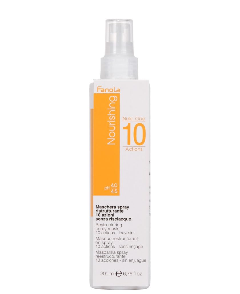 Fanola Restructuring Leave In Hair Mask for Damaged Hair 10 In 1 Hydrating