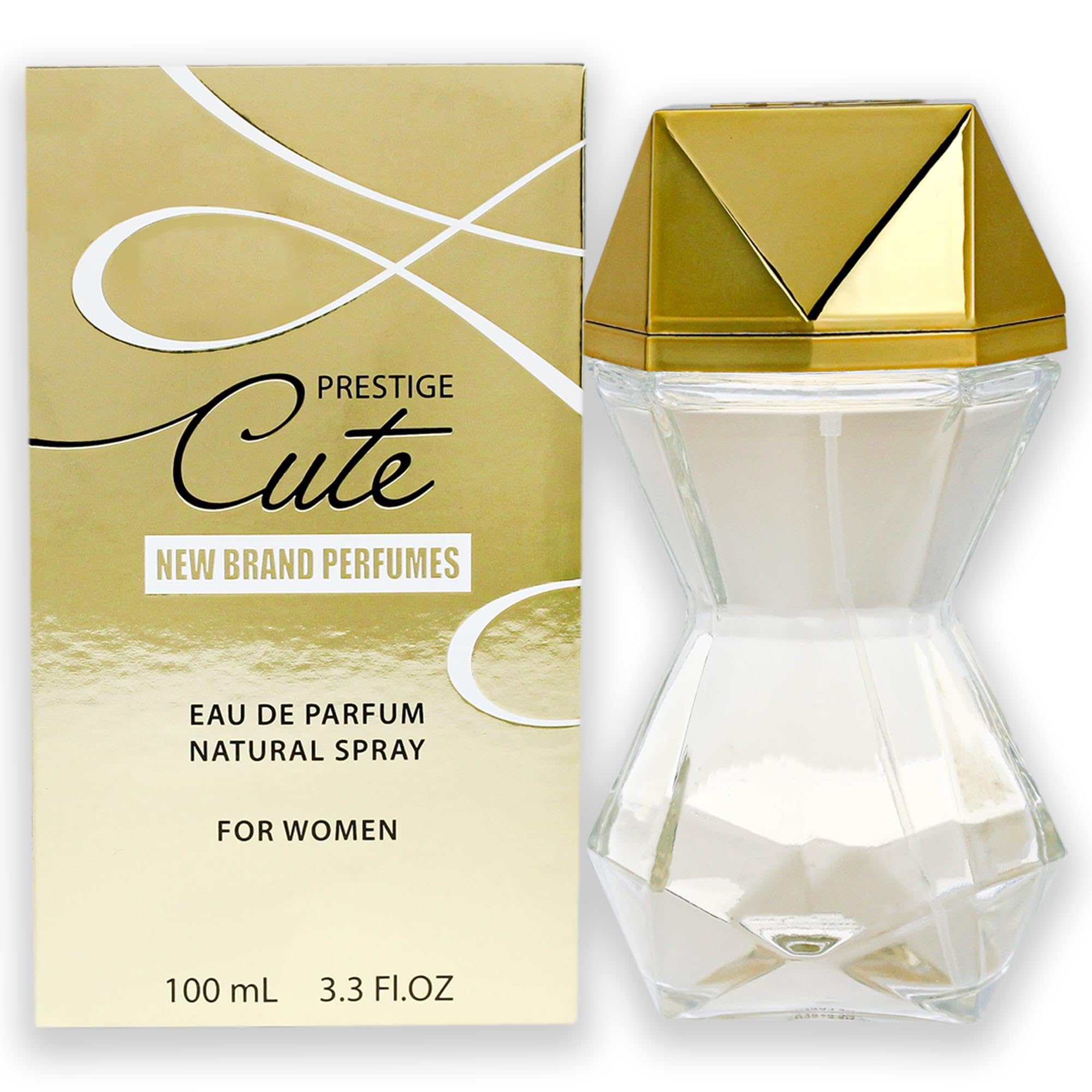 NEW BRAND PRESTIGE CUTE(W)EDP SP 3.3oz(LI FREE)
