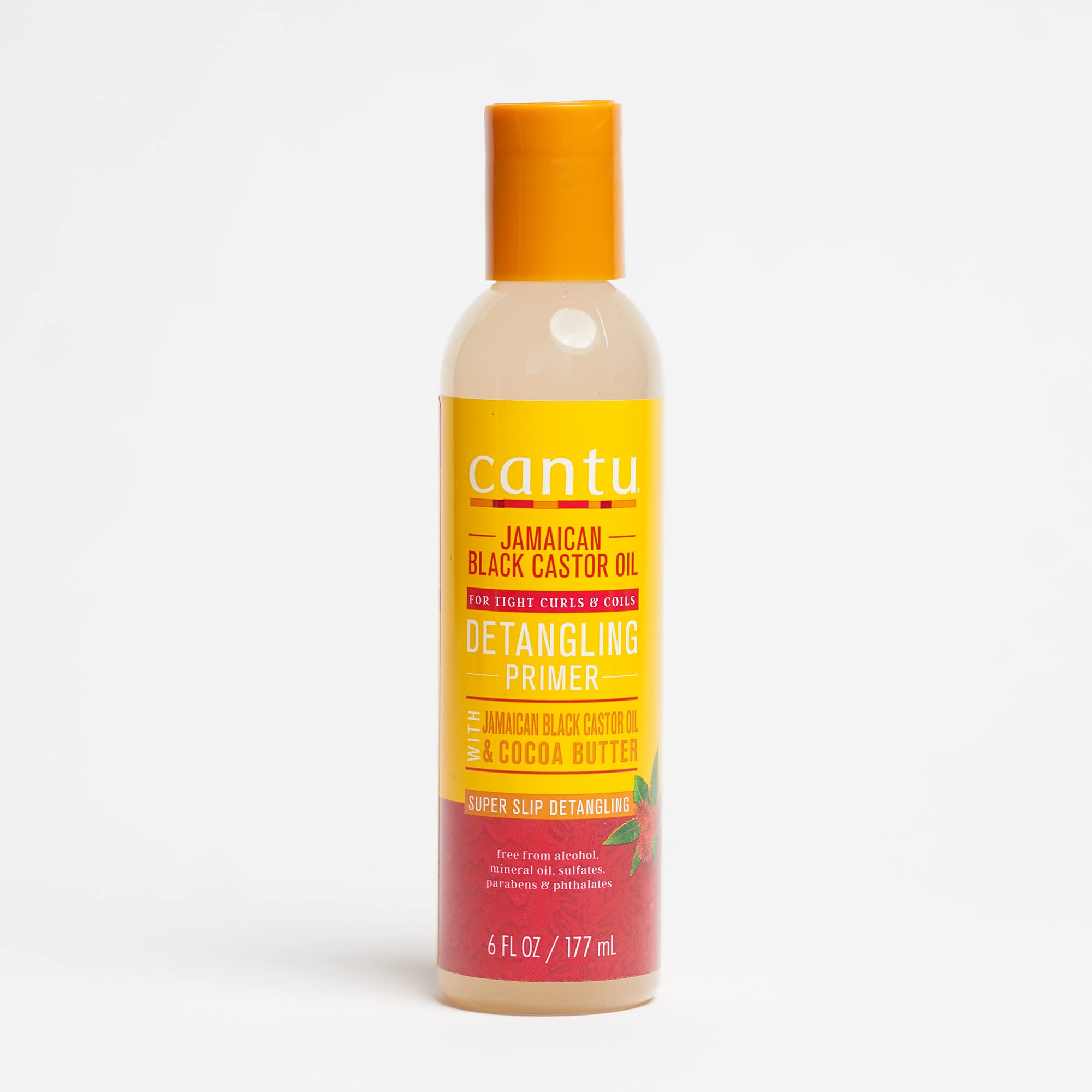 Cantu Jamaican Black Castrol Oil Detangling Primer With Cocoa Butter 6 oz