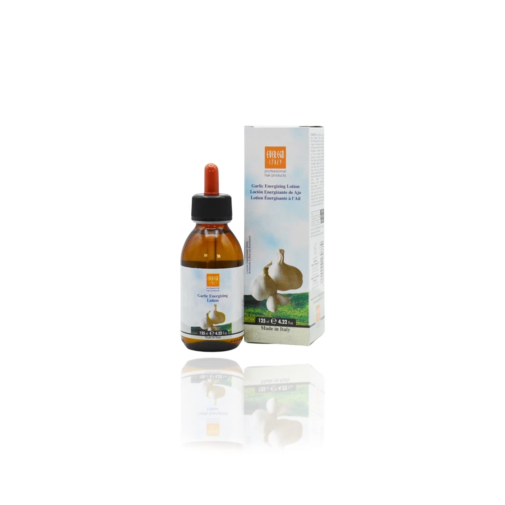 Ever Ego Loción Energizante Y Fortalecedora Con Ajo 125 ml